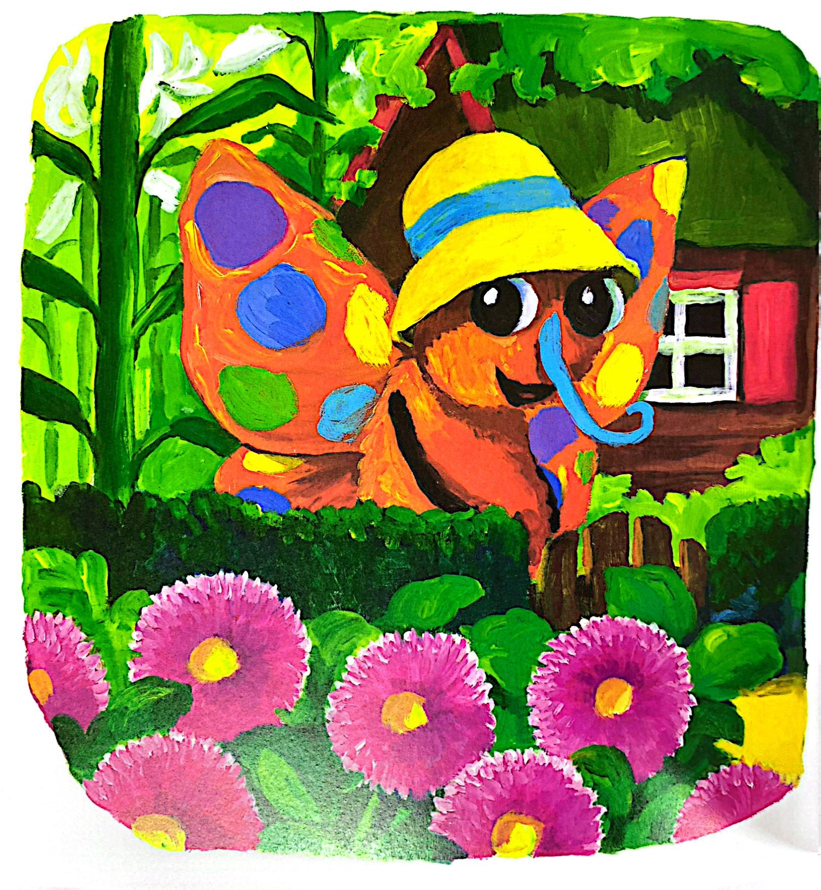 chuyện kể cho bé - cậu bướm đỏ