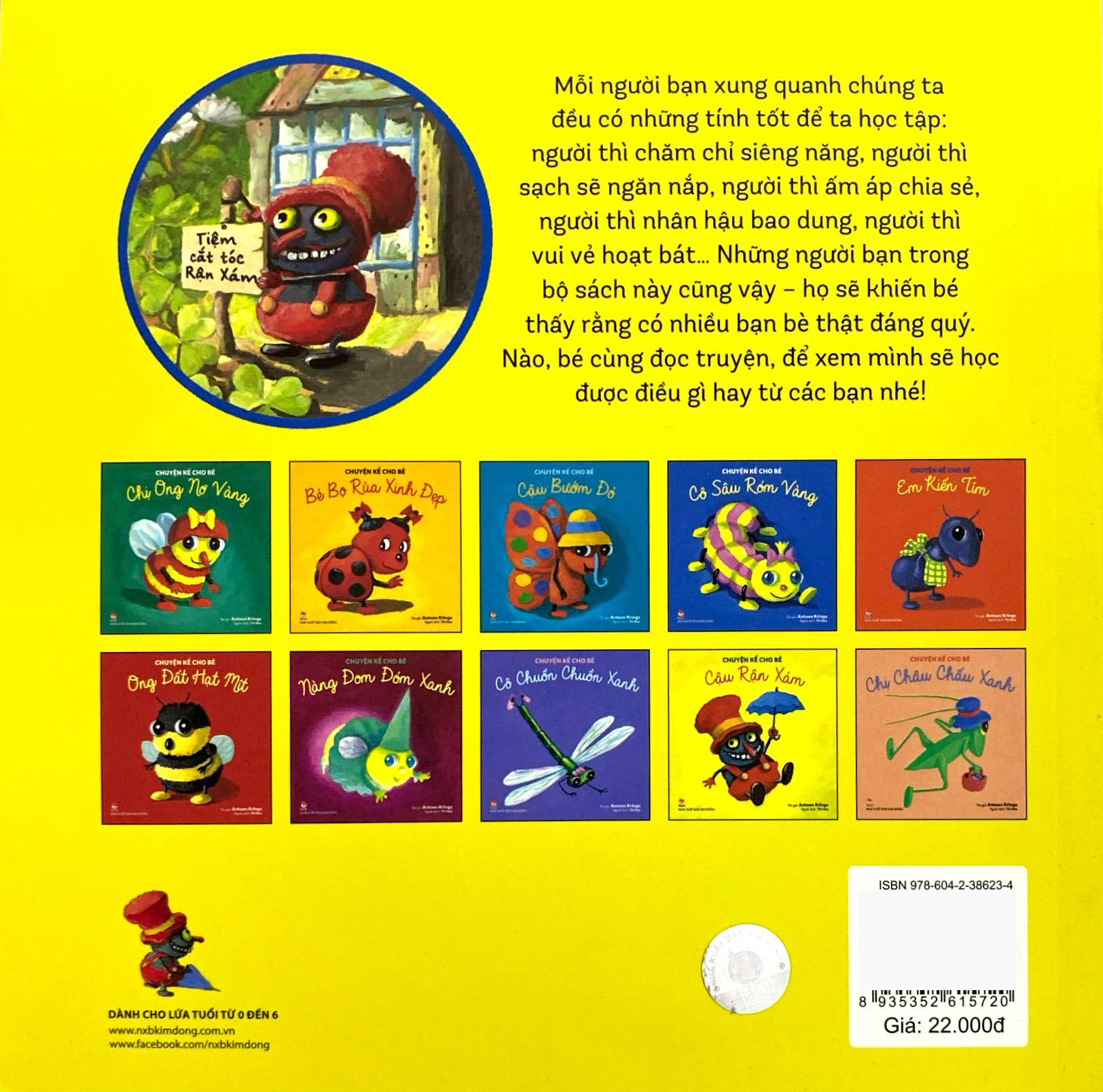 chuyện kể cho bé - cậu rận xám