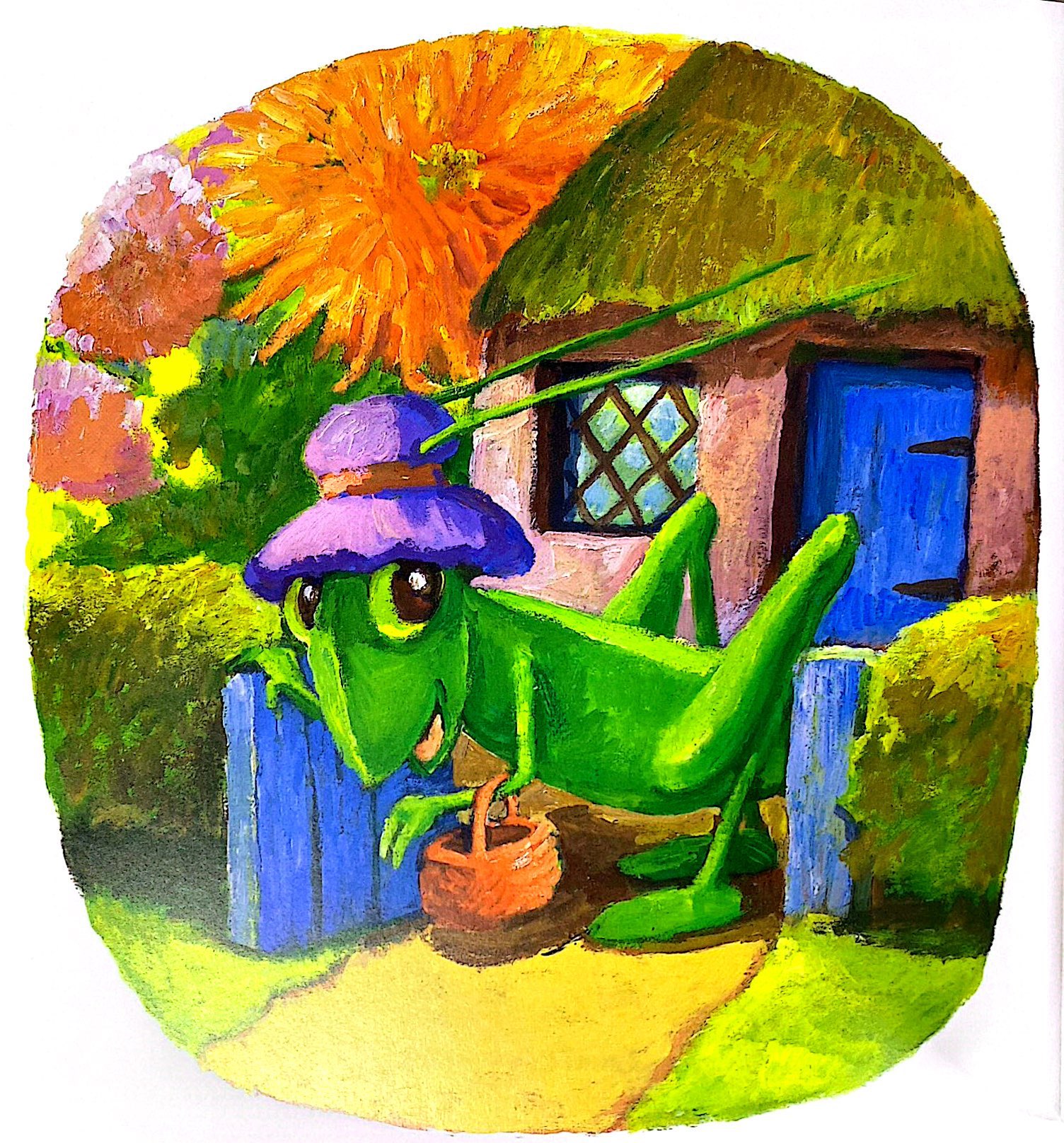 chuyện kể cho bé - chị châu chấu xanh