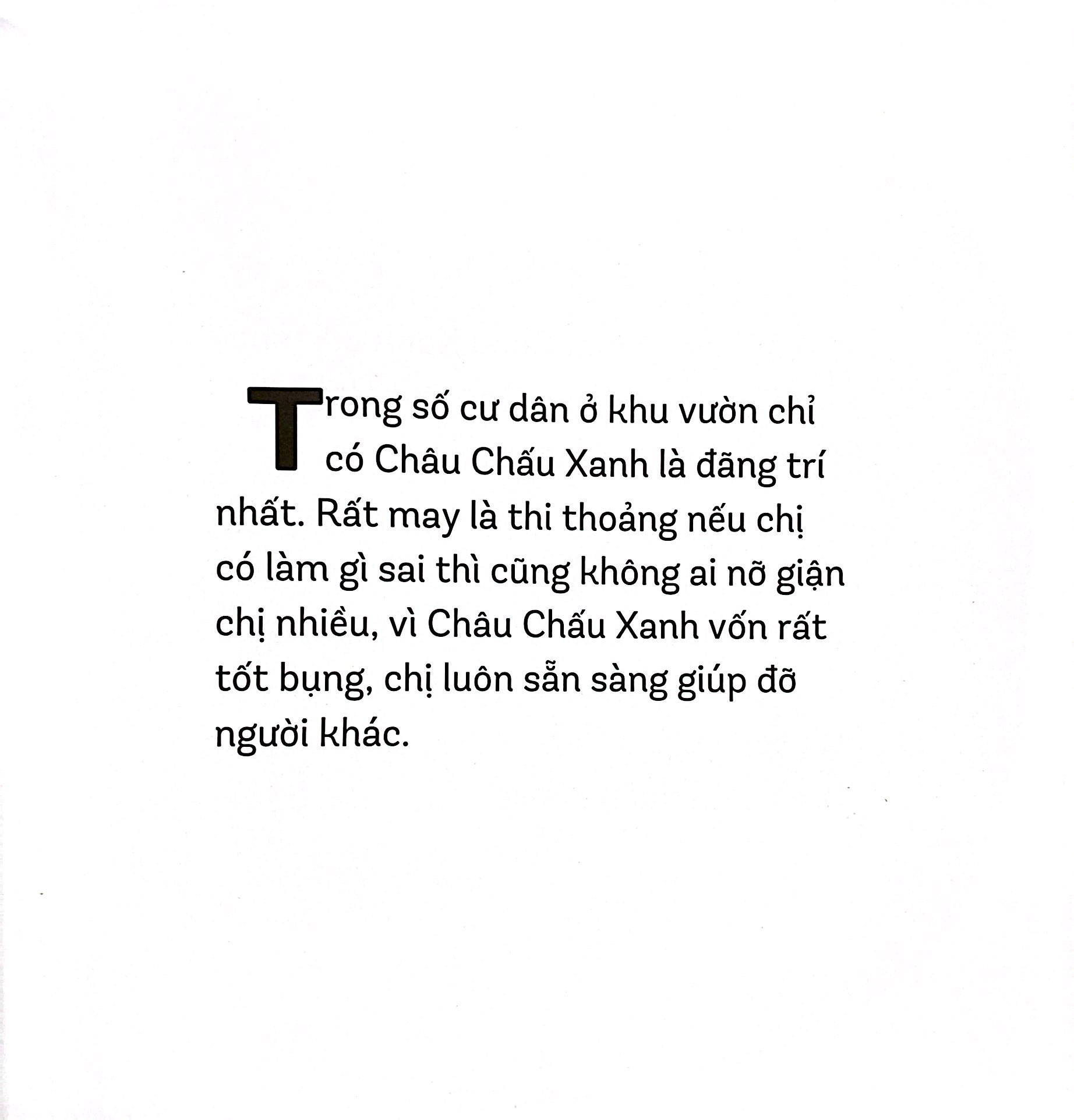 chuyện kể cho bé - chị châu chấu xanh