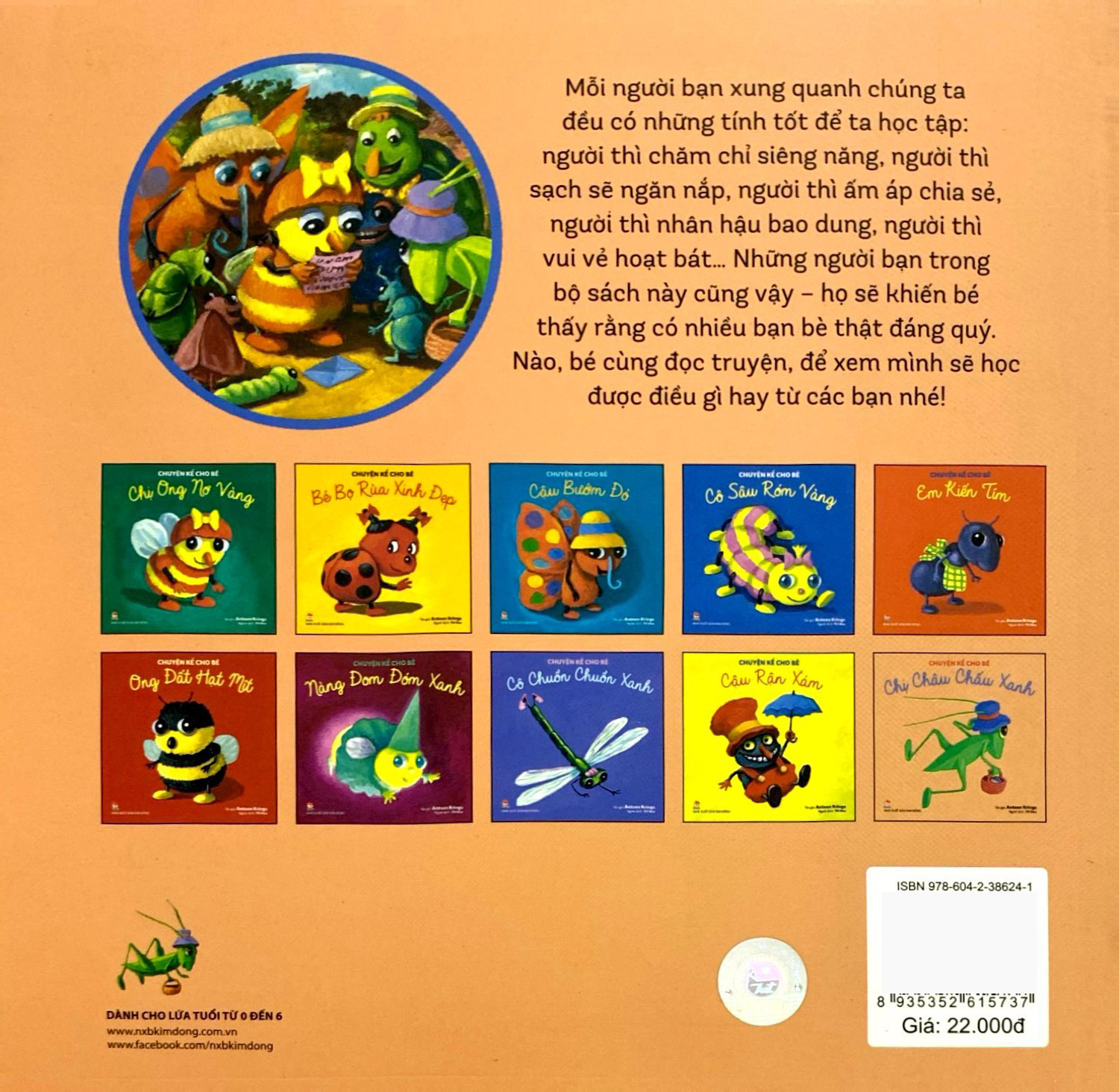 chuyện kể cho bé - chị châu chấu xanh