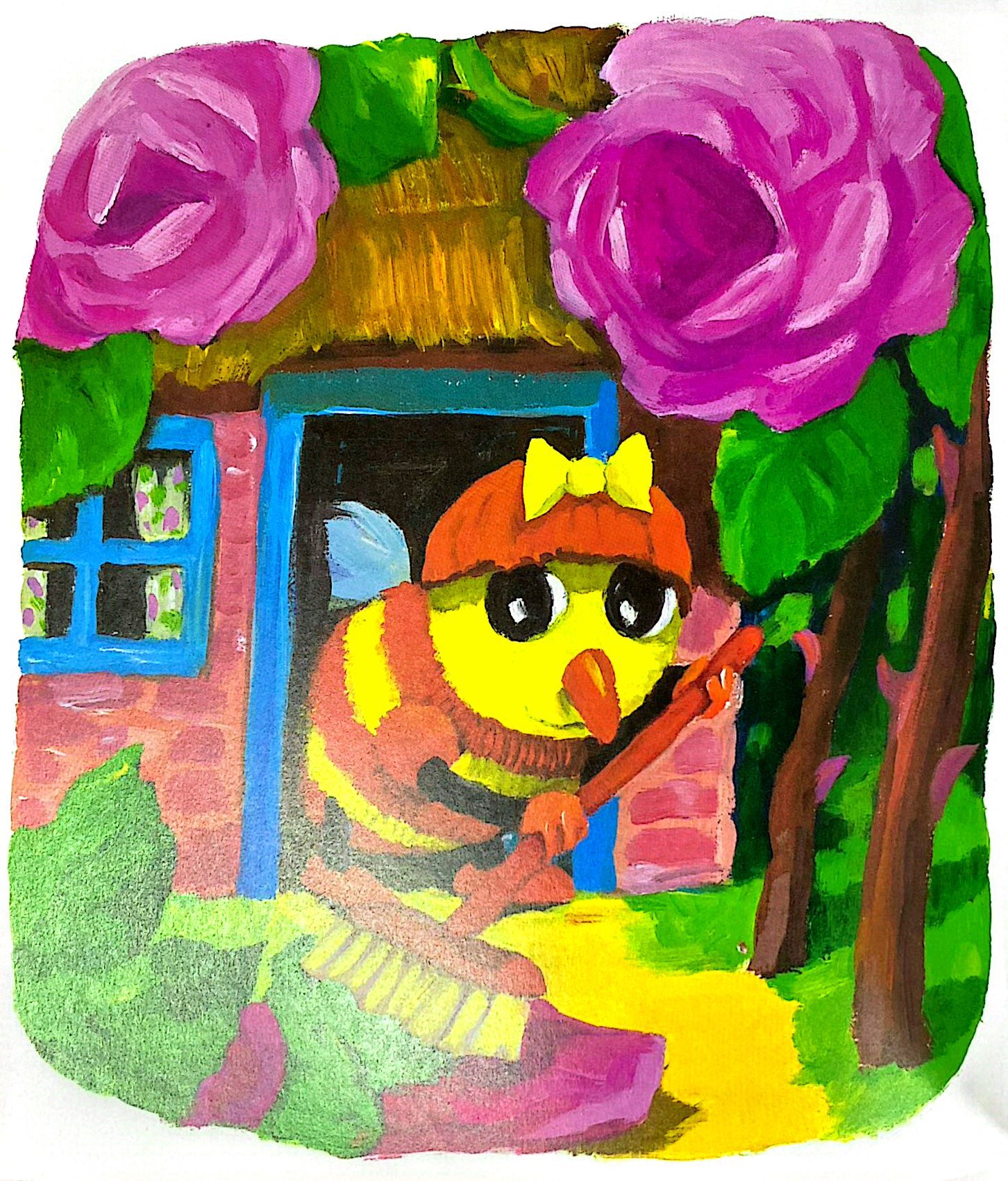 chuyện kể cho bé - chị ong nơ vàng