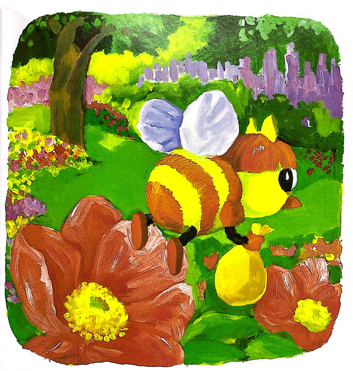 chuyện kể cho bé - chị ong nơ vàng