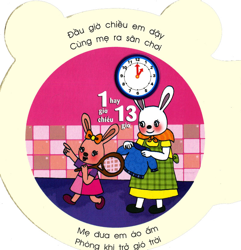 chuyện kể cho bé - chiếc đồng hồ đầu tiên (tái bản 2019)