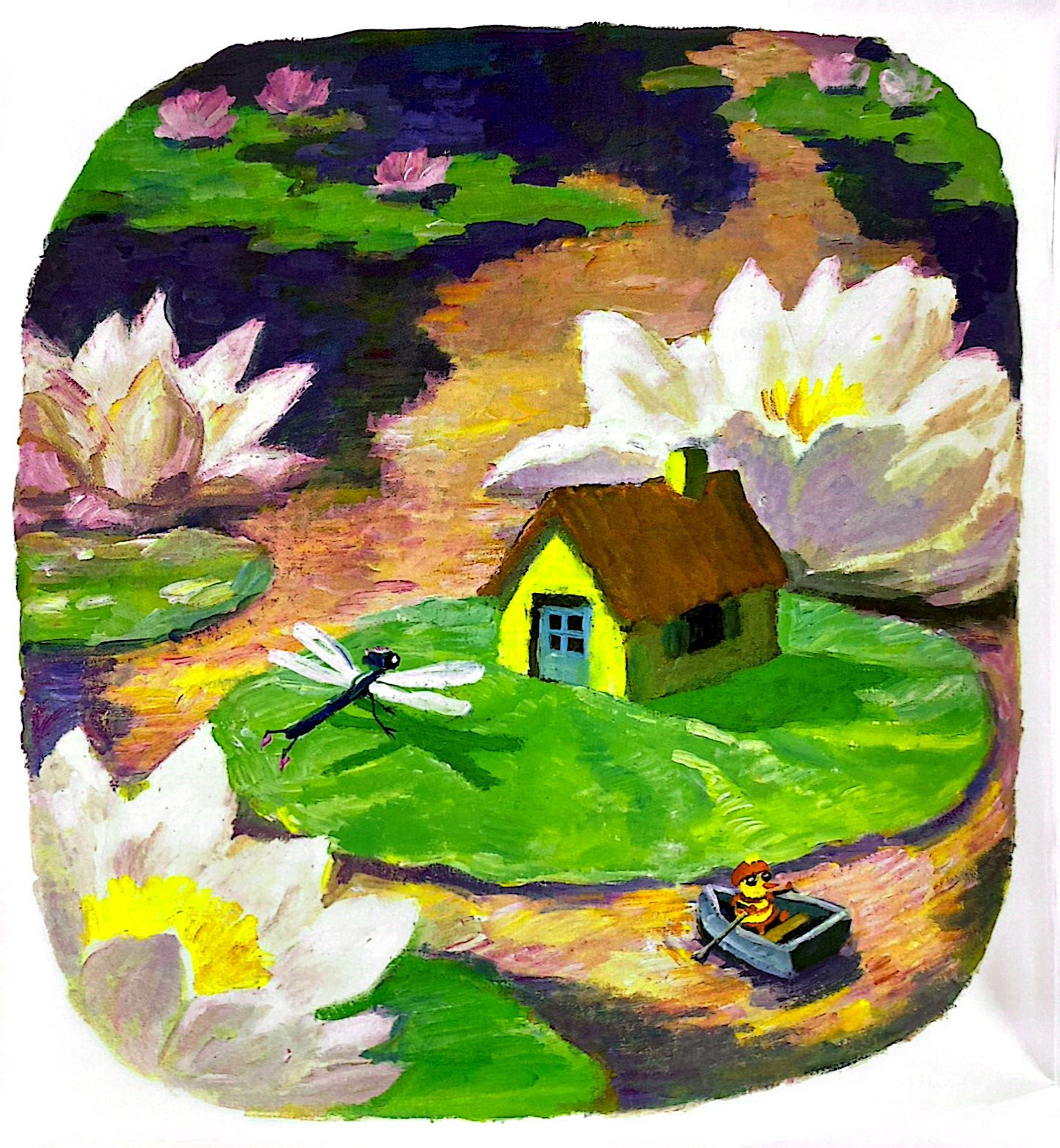 chuyện kể cho bé - cô chuồn chuồn xanh