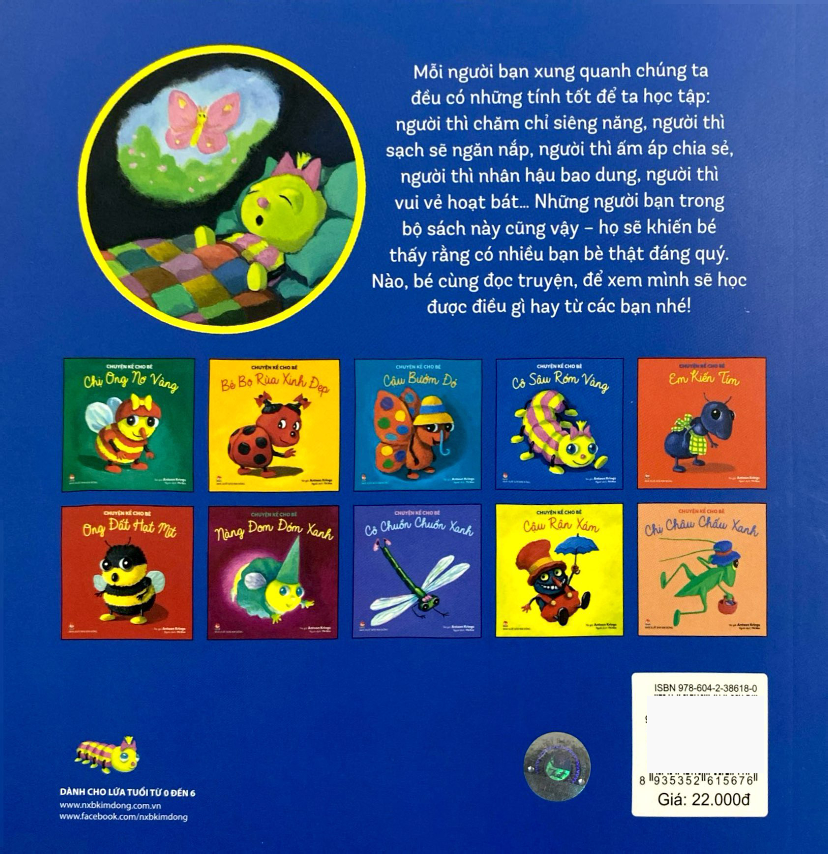 chuyện kể cho bé - cô sâu róm vàng