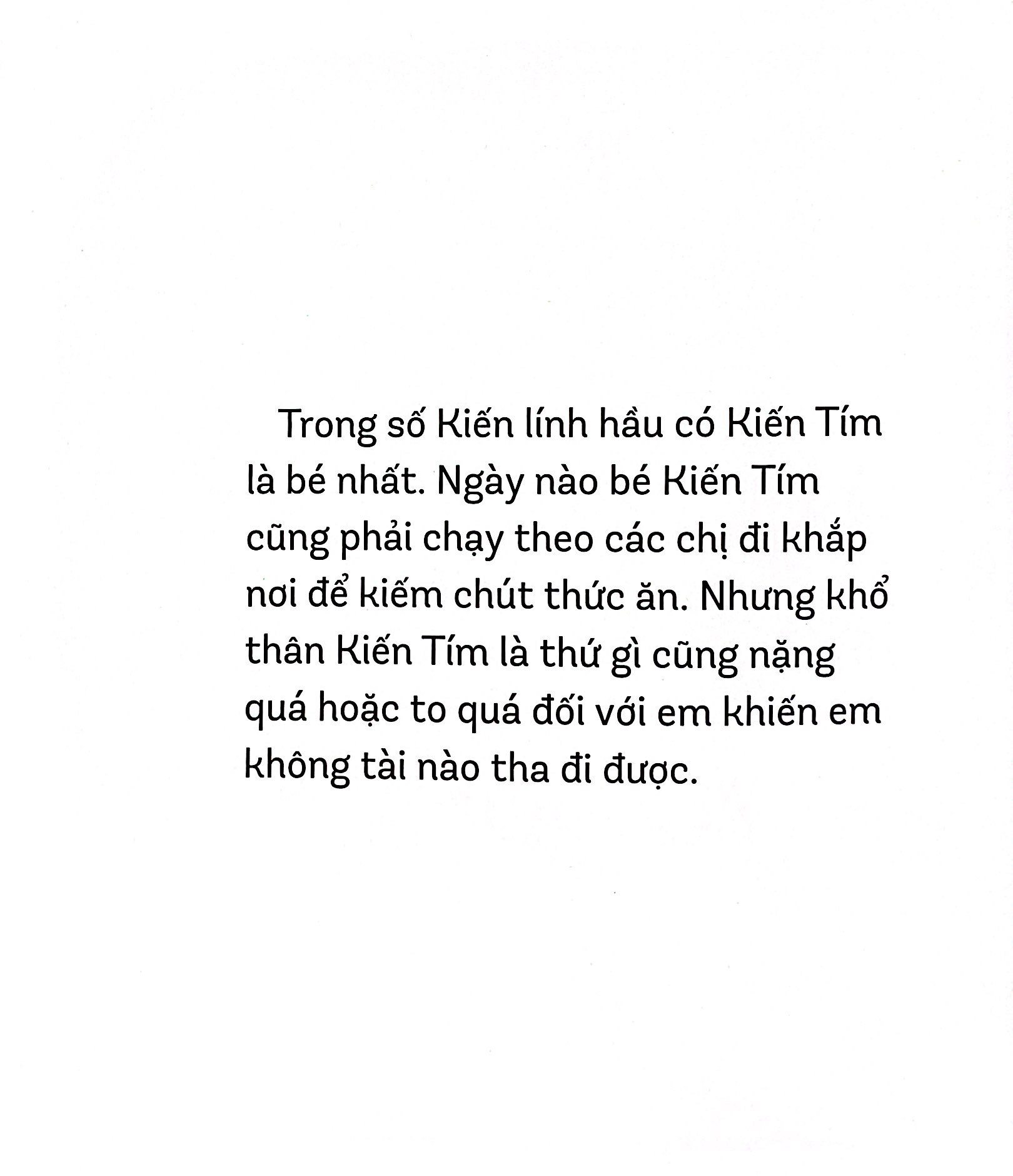 chuyện kể cho bé - em kiến tím