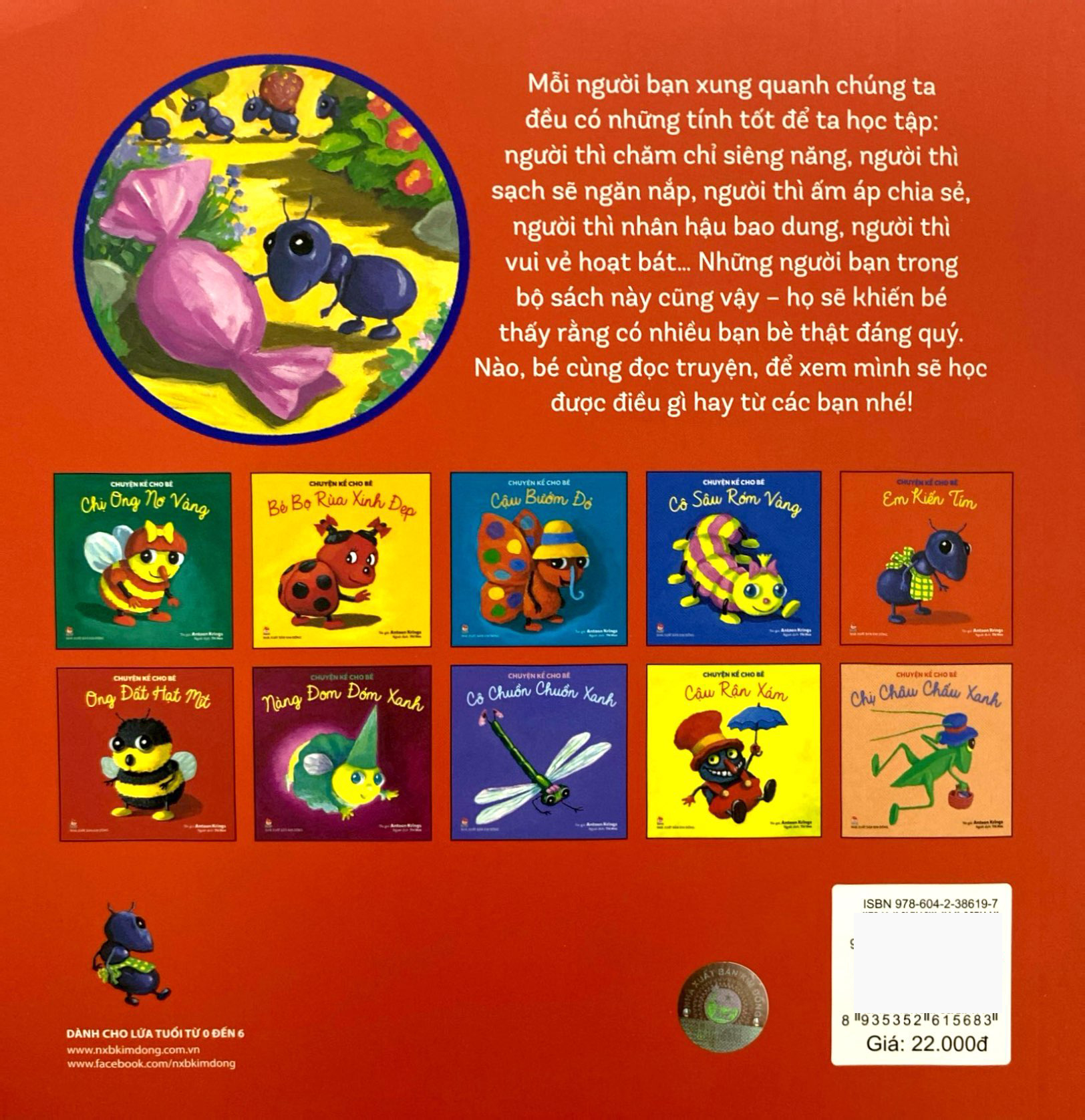 chuyện kể cho bé - em kiến tím