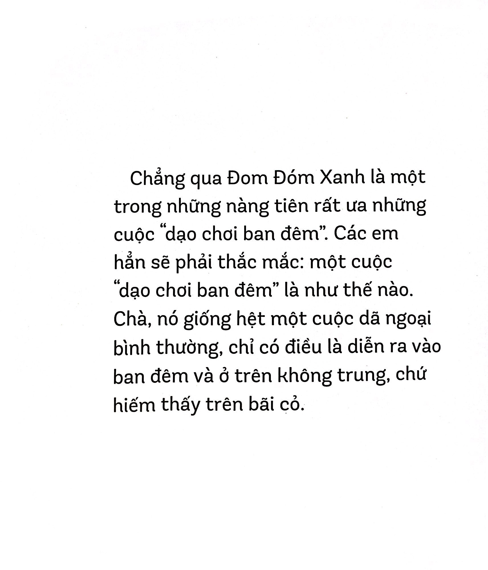 chuyện kể cho bé - nàng đom đóm xanh