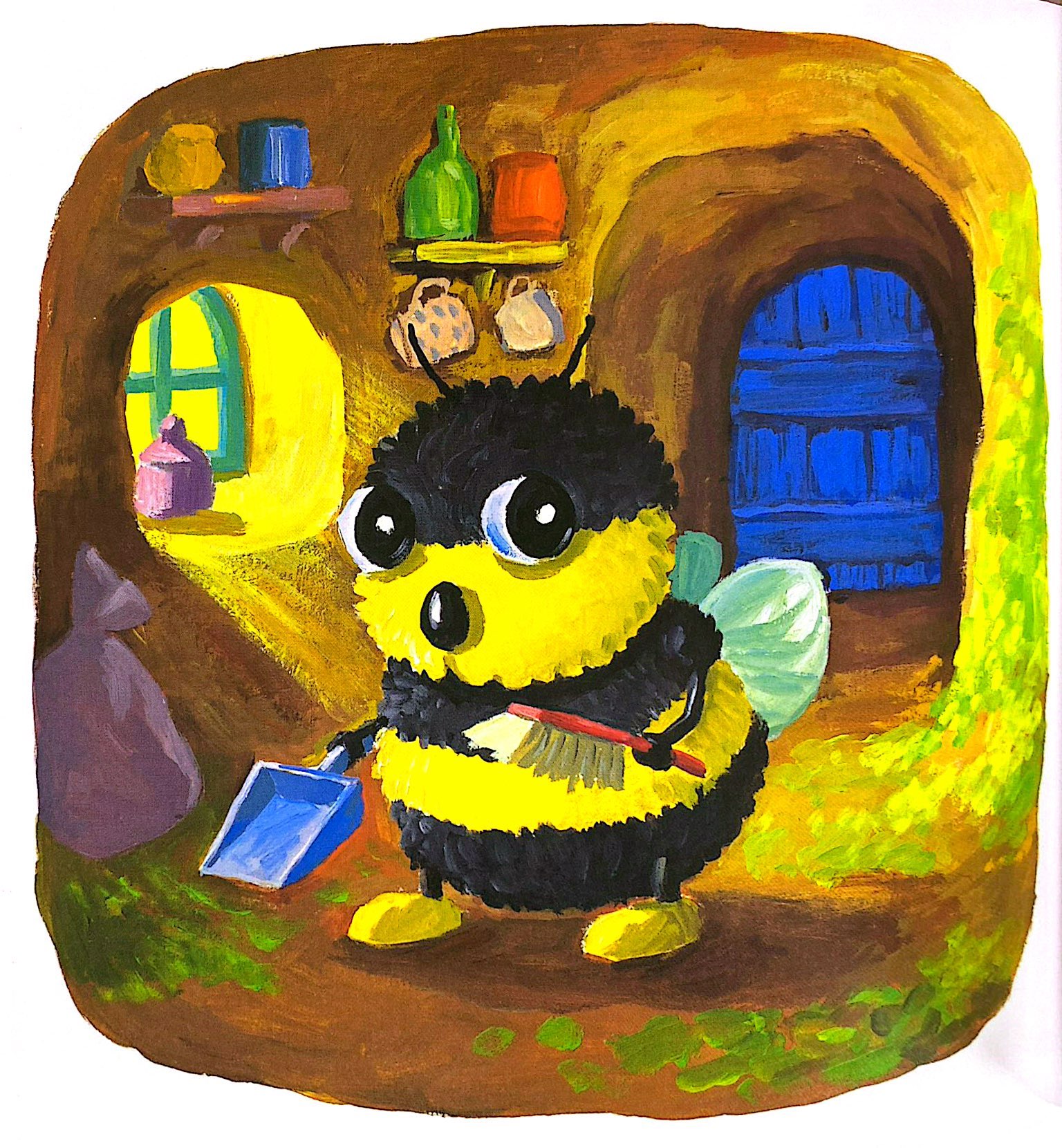 chuyện kể cho bé - ong đất hạt mít