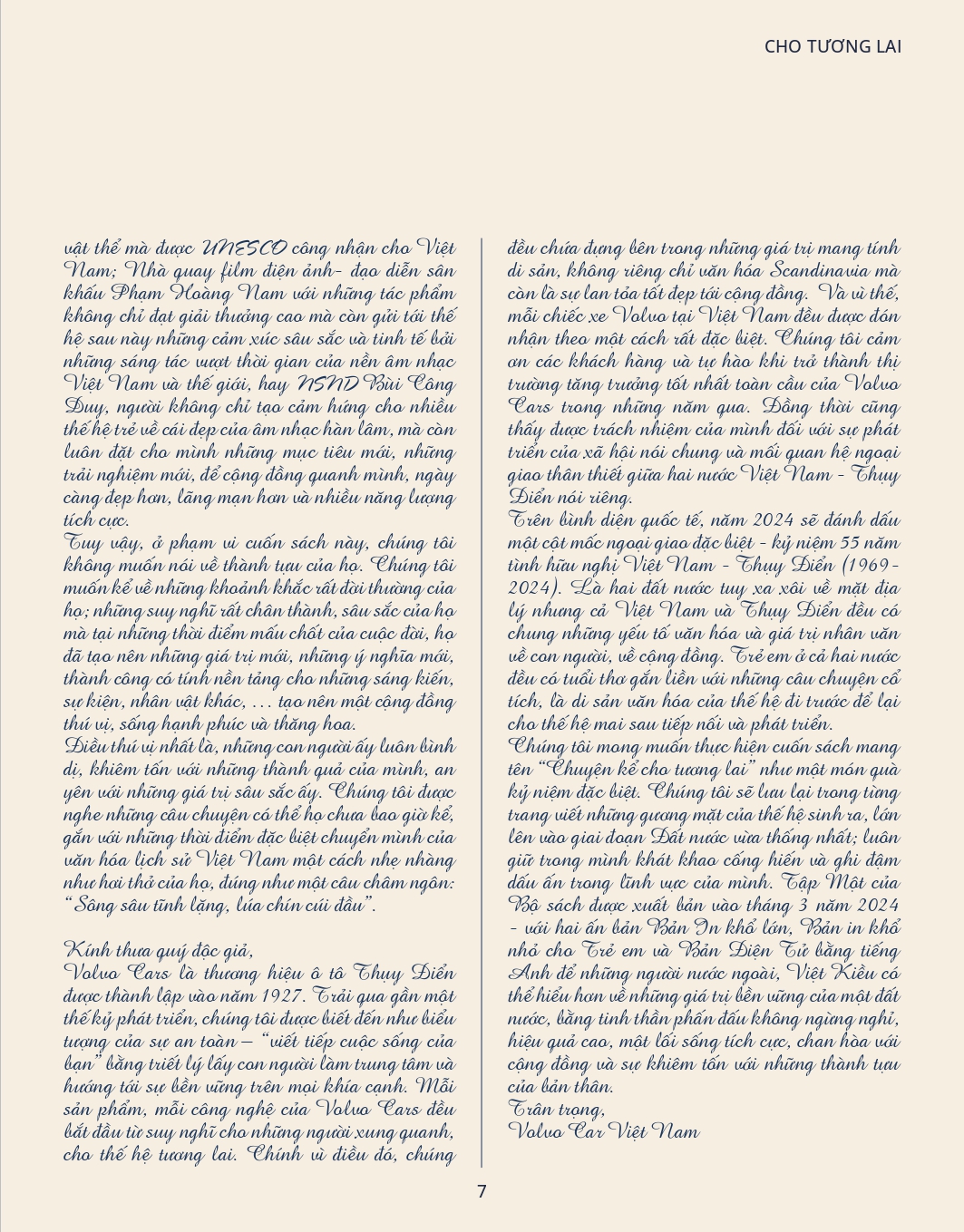 chuyện kể cho tương lai - bìa cứng