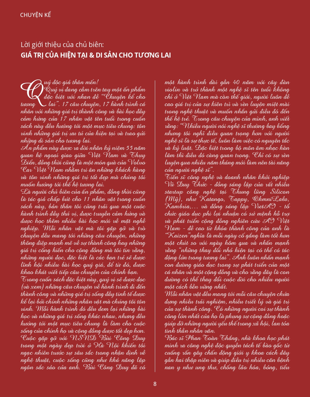 chuyện kể cho tương lai - bìa cứng