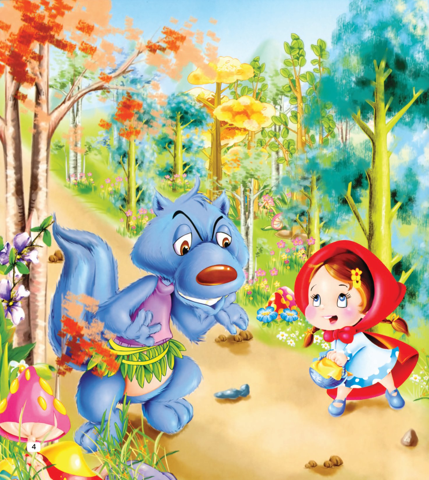 chuyện kể hằng đêm - cô bé quàng khăn đỏ