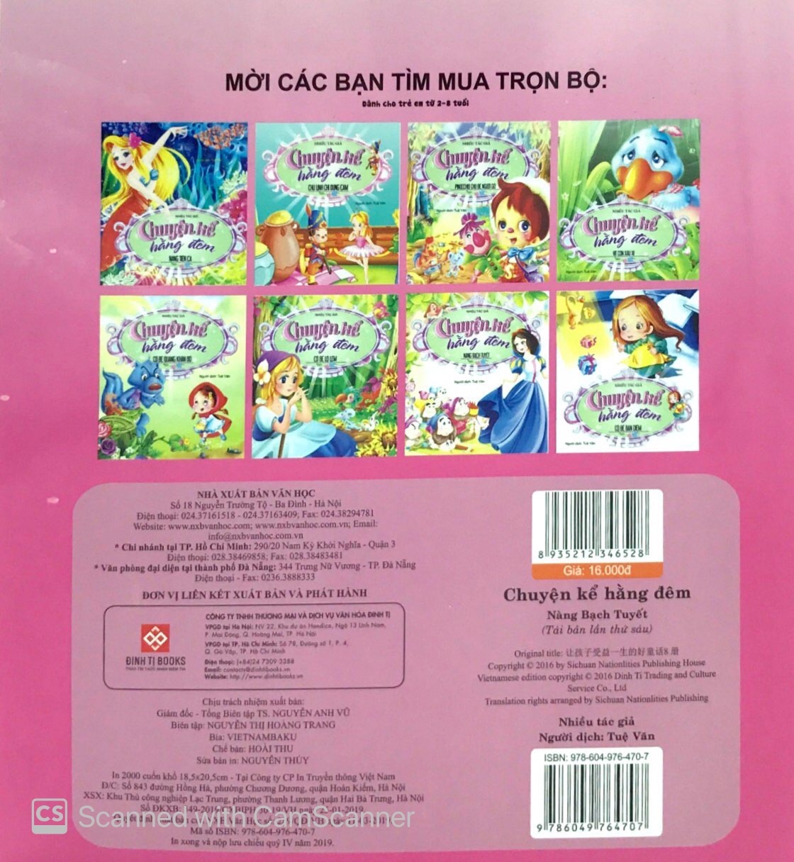 chuyện kể hằng đêm - nàng bạch tuyết