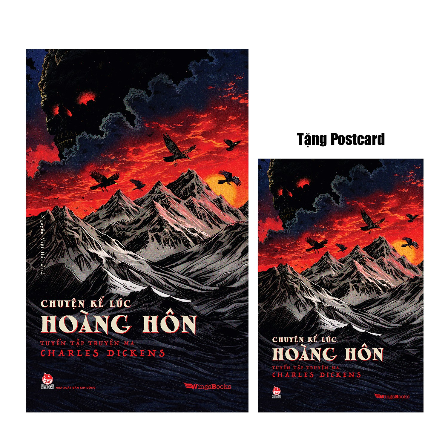 chuyện kể lúc hoàng hôn - tuyển tập truyện ma charles dickens - tặng kèm postcard