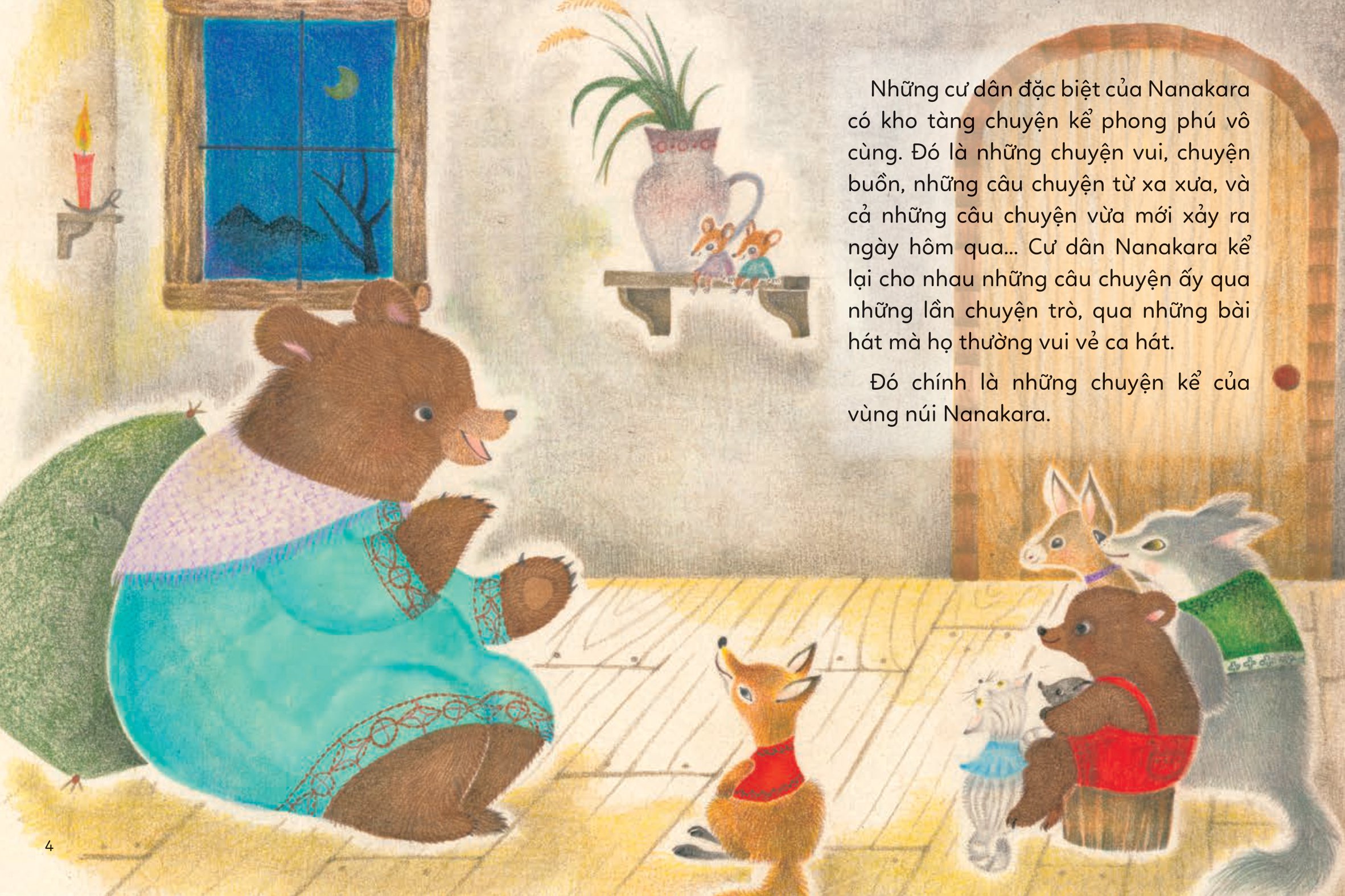 chuyện kể trên núi - mứt dâu của bà gấu