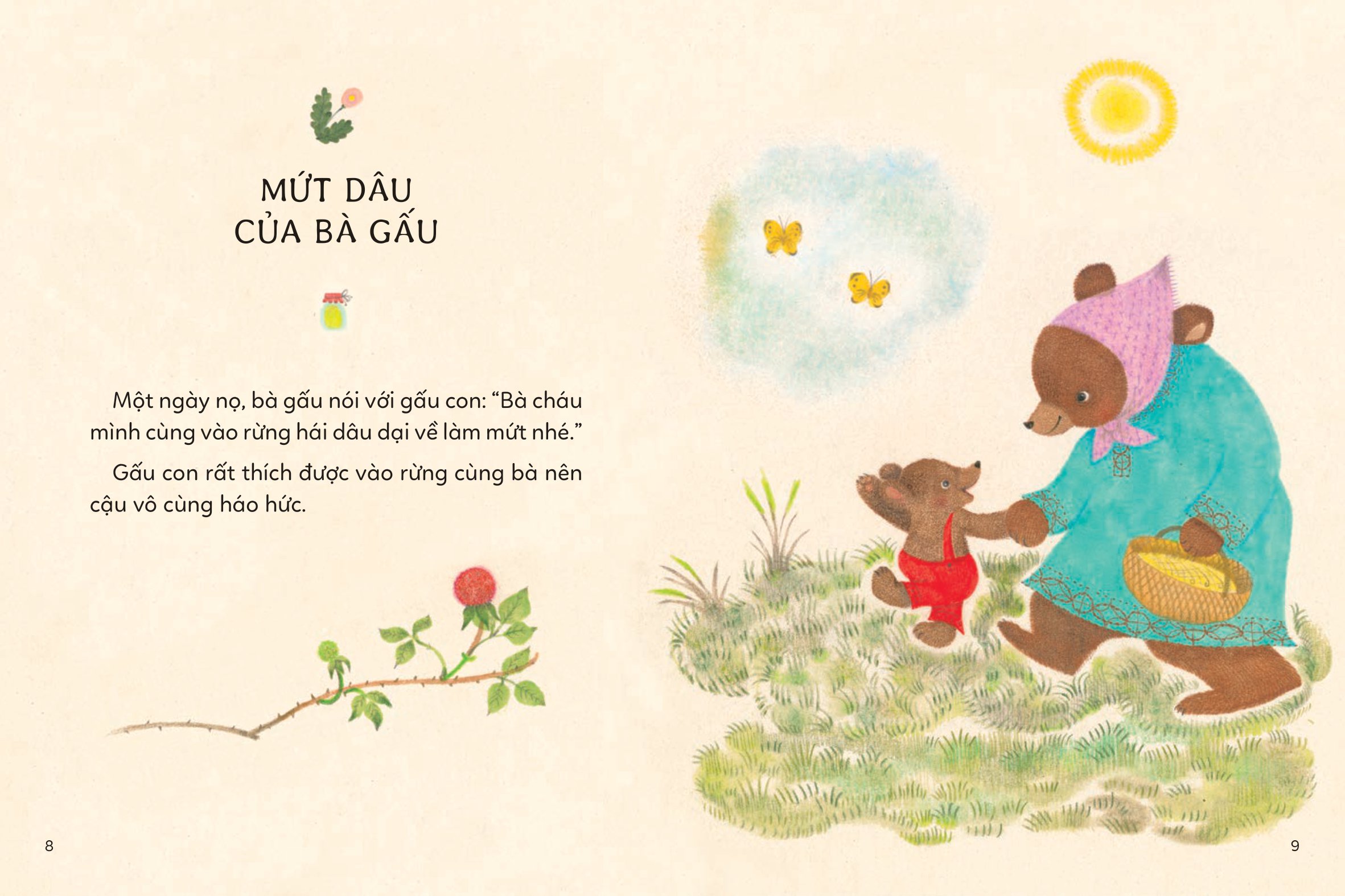 chuyện kể trên núi - mứt dâu của bà gấu