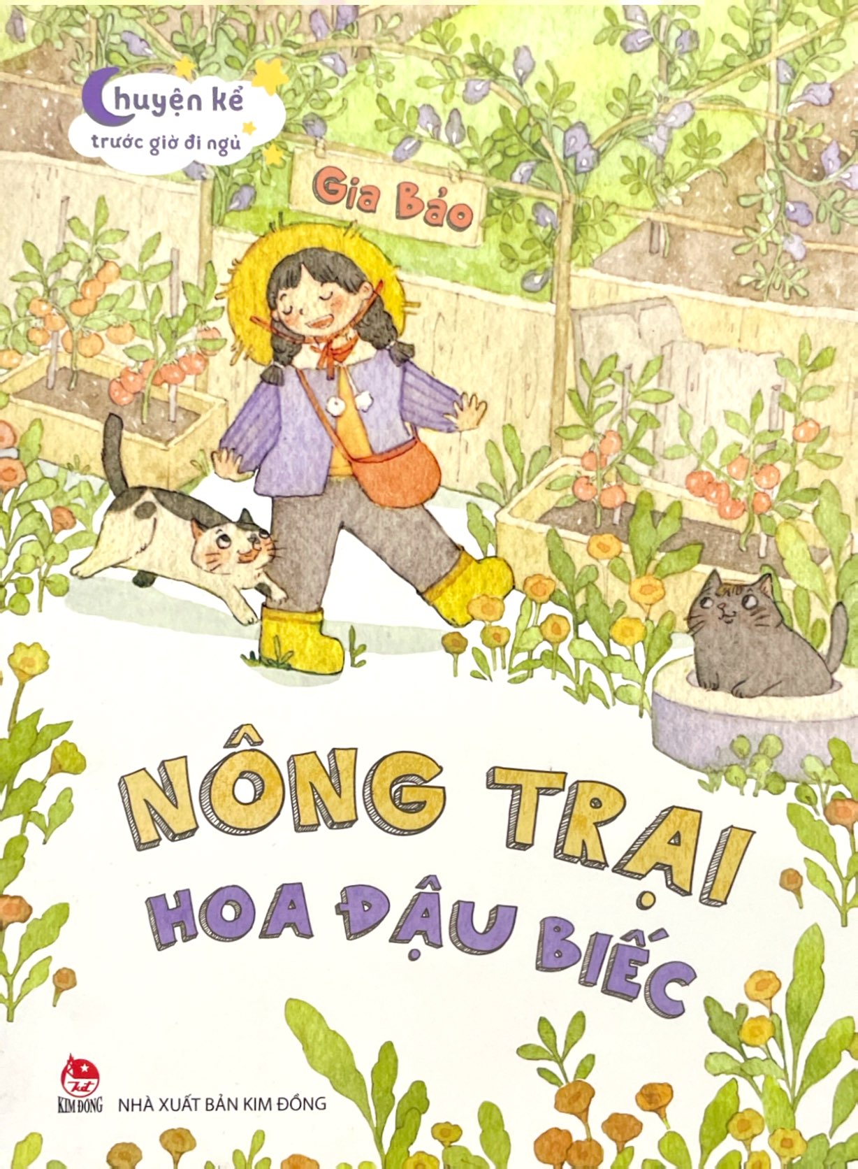 chuyện kể trước giờ đi ngủ - nông trại hoa đậu biếc