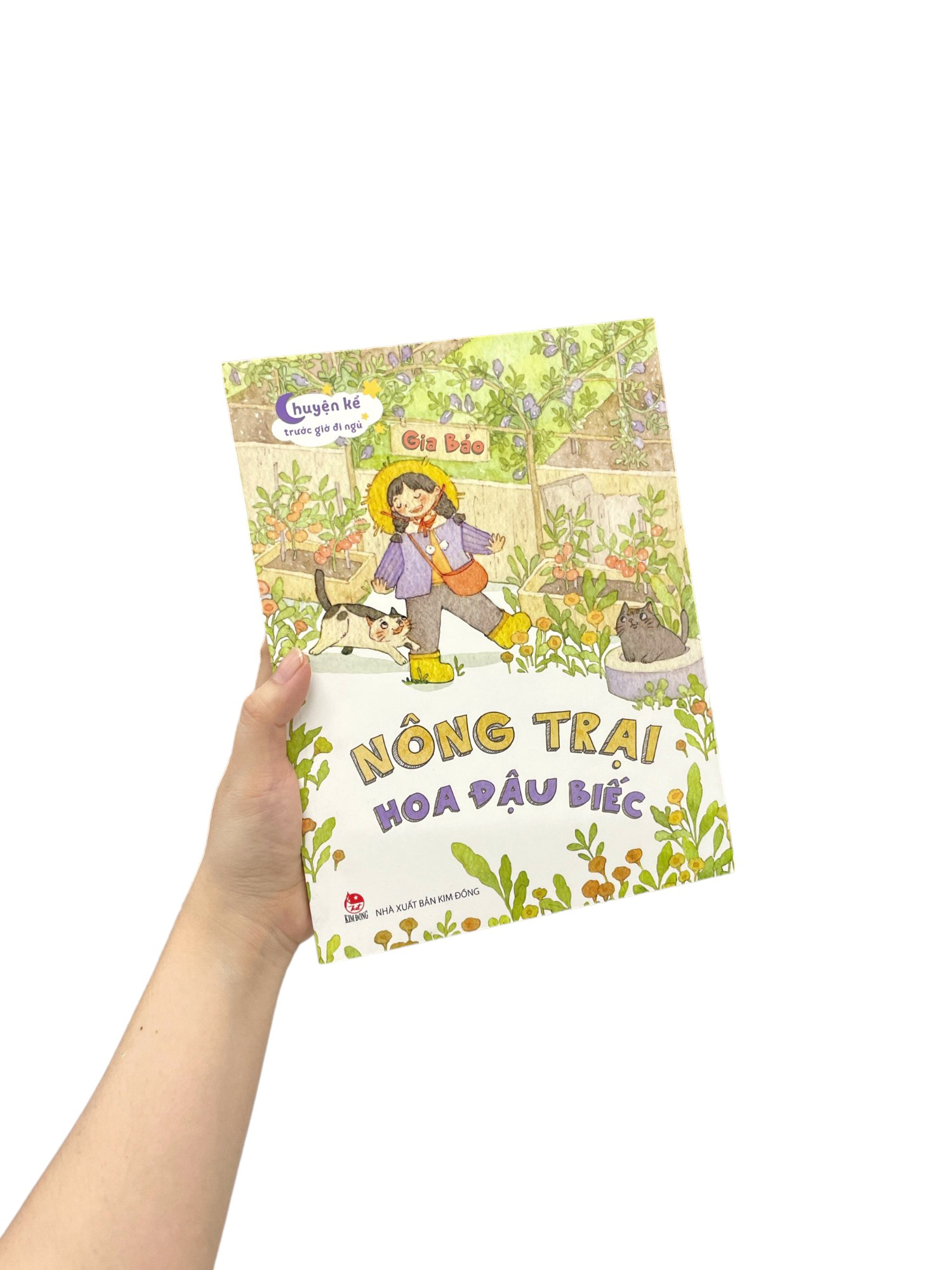 chuyện kể trước giờ đi ngủ - nông trại hoa đậu biếc