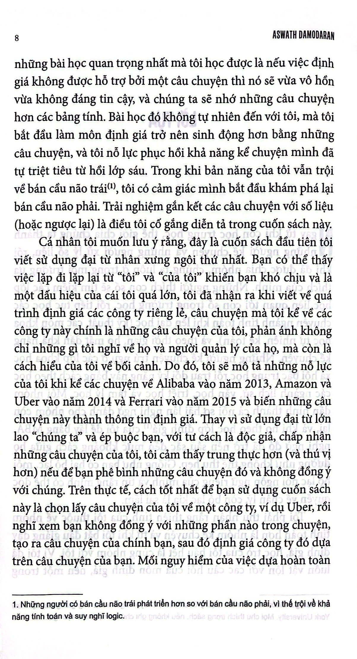 chuyện kể và số liệu - sự kết hợp bất bại làm tăng giá trị doanh nghiệp