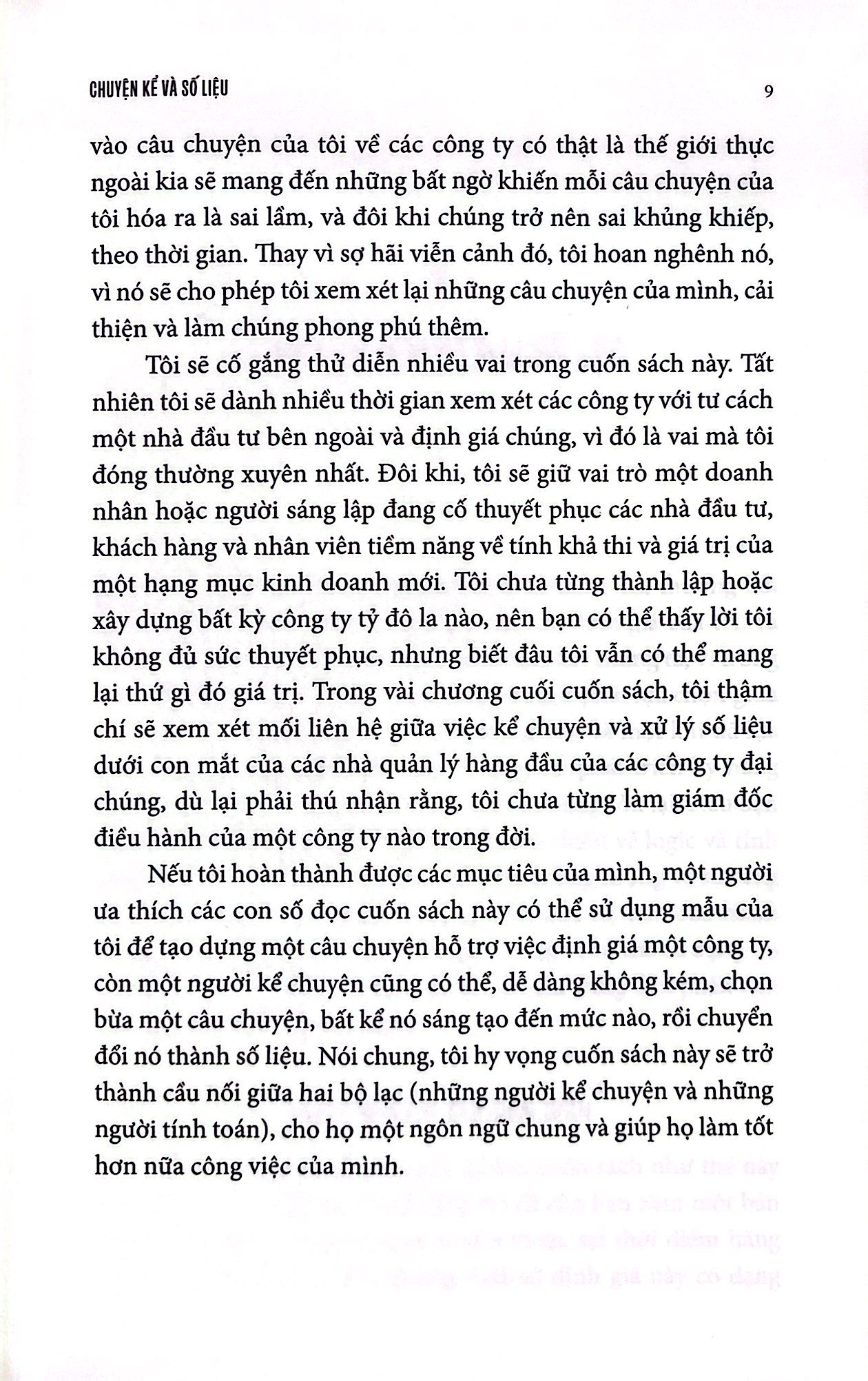 chuyện kể và số liệu - sự kết hợp bất bại làm tăng giá trị doanh nghiệp