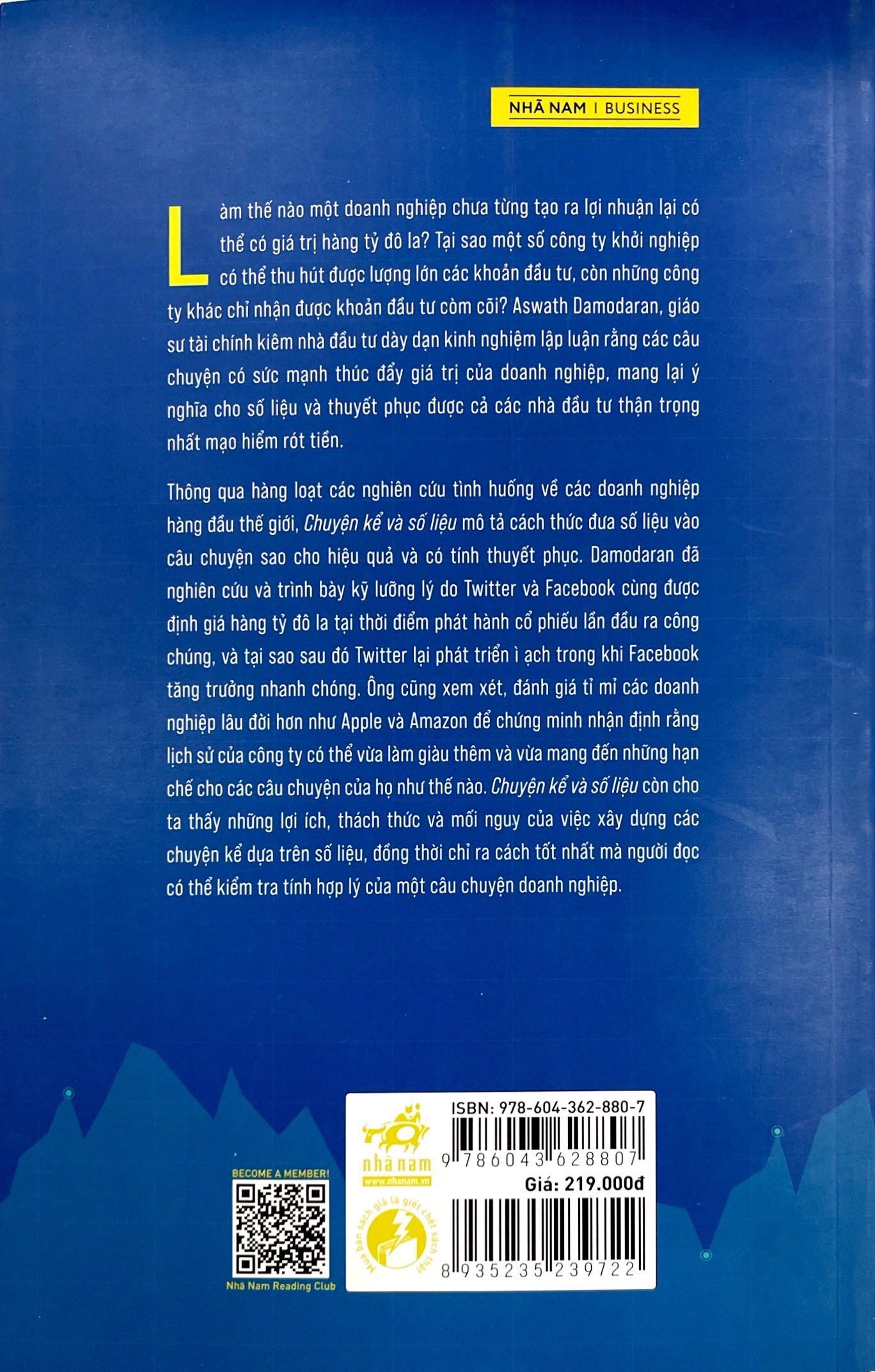 chuyện kể và số liệu - sự kết hợp bất bại làm tăng giá trị doanh nghiệp