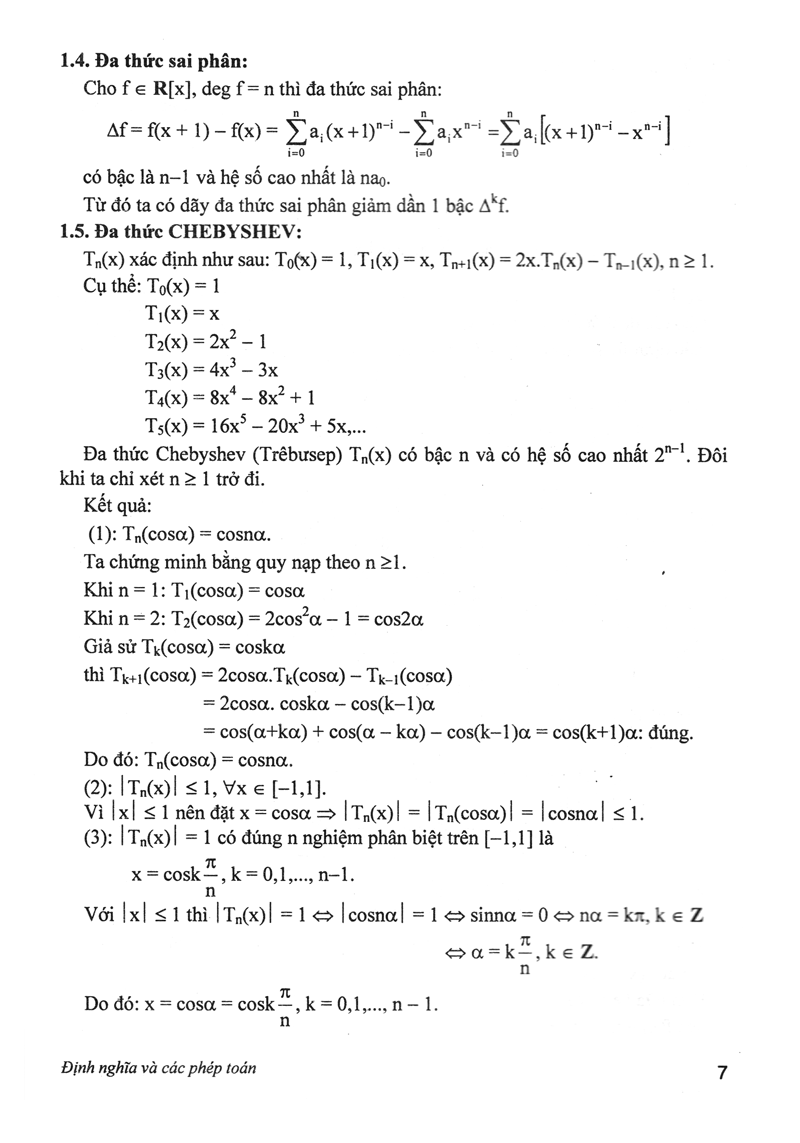 Chuyên Khảo Đa Thức - Bồi Dưỡng Học Sinh Giỏi, Chuyên Toán