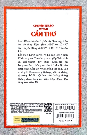 chuyên khảo về tỉnh cần thơ