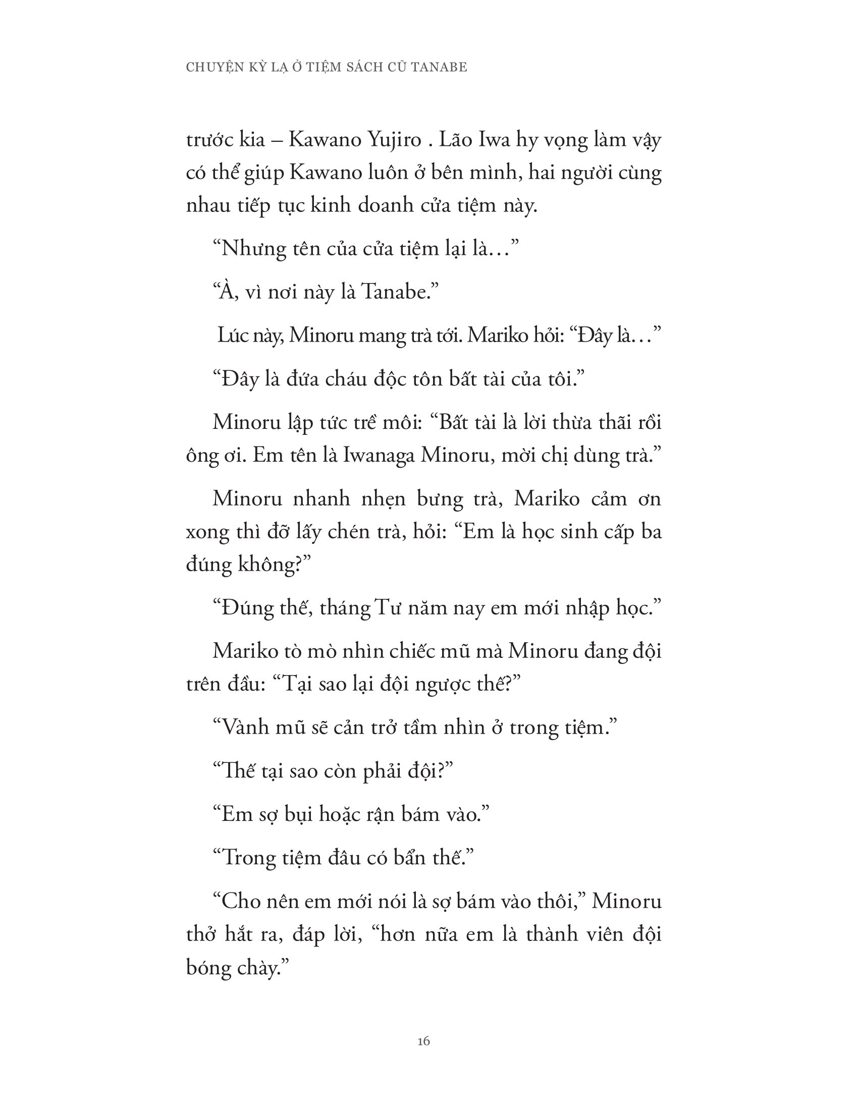 chuyện kỳ lạ ở tiệm sách cũ tanabe