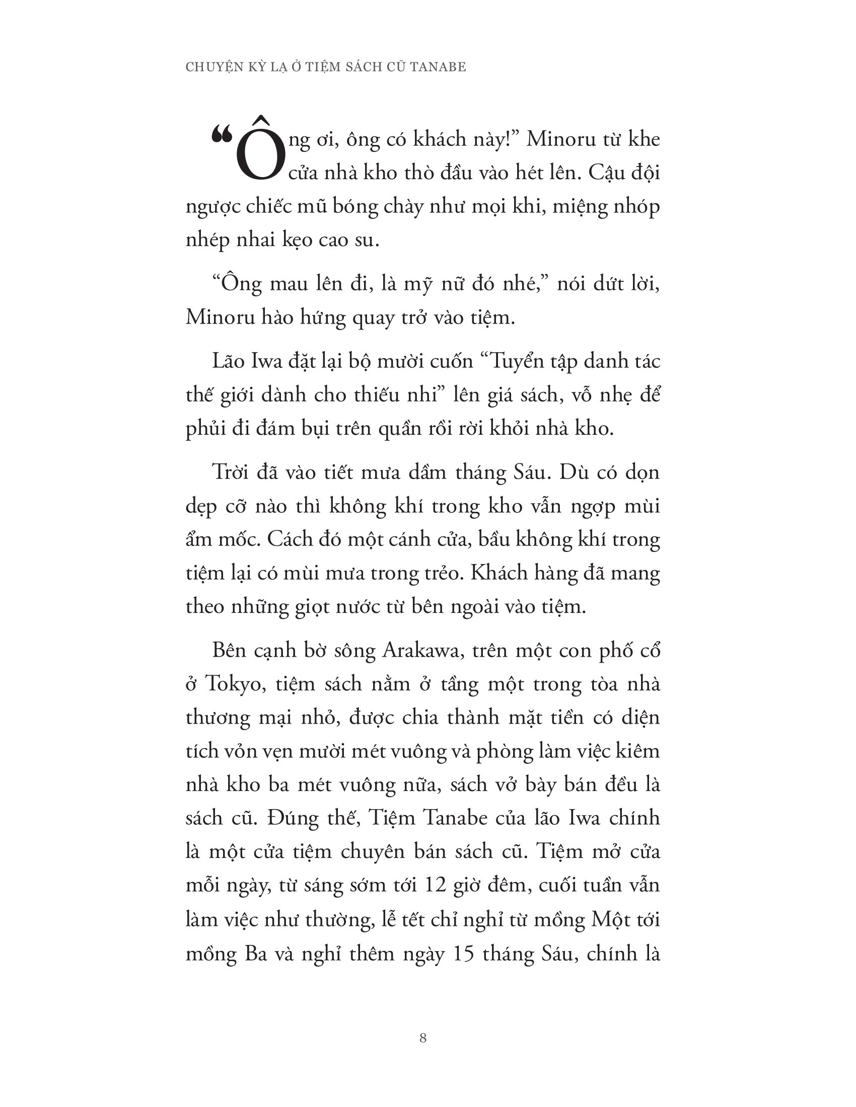 chuyện kỳ lạ ở tiệm sách cũ tanabe