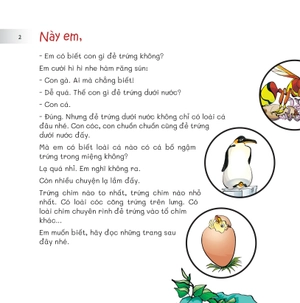 chuyện lạ loài vật - bắt đầu từ quả trứng