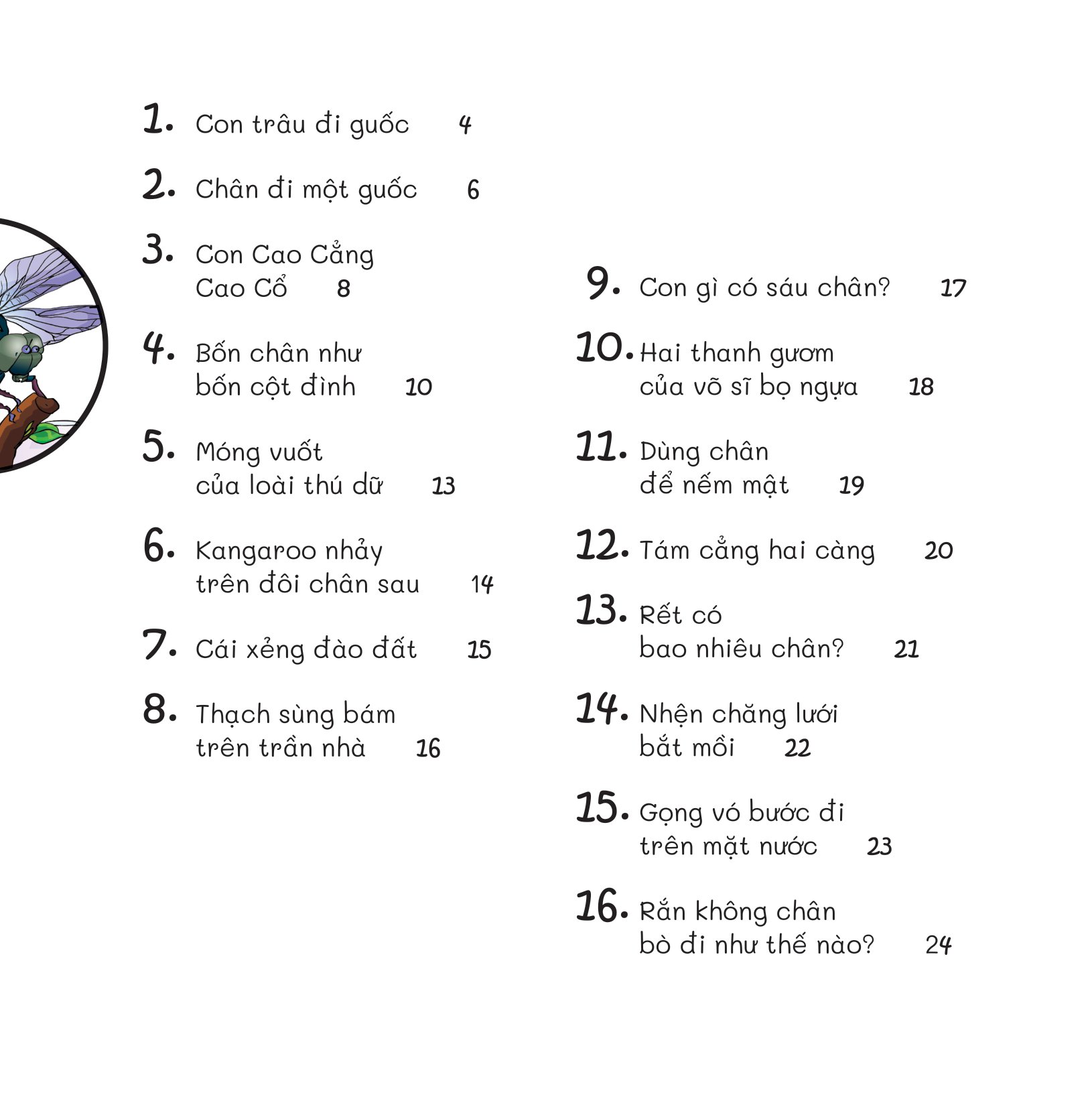 chuyện lạ loài vật - chân ải, chân ai?