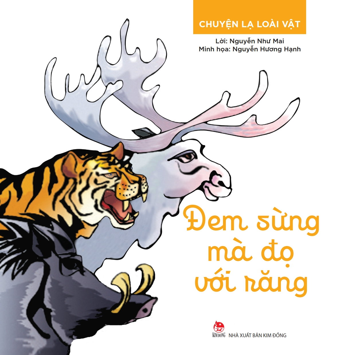 chuyện lạ loài vật - đem sừng mà đọ với răng