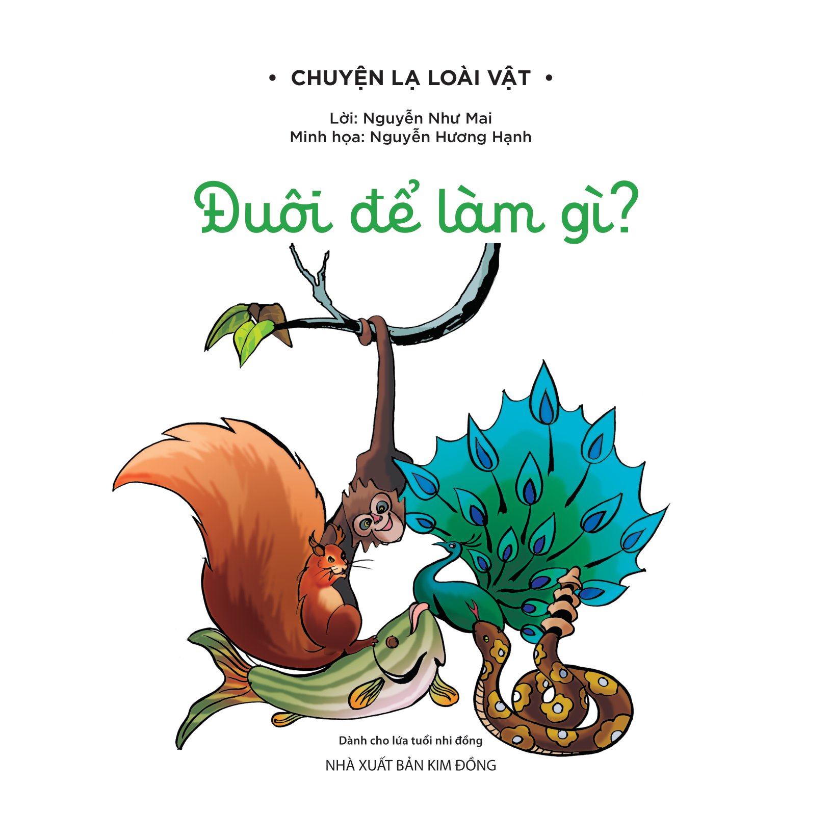 chuyện lạ loài vật - đuôi để làm gì?