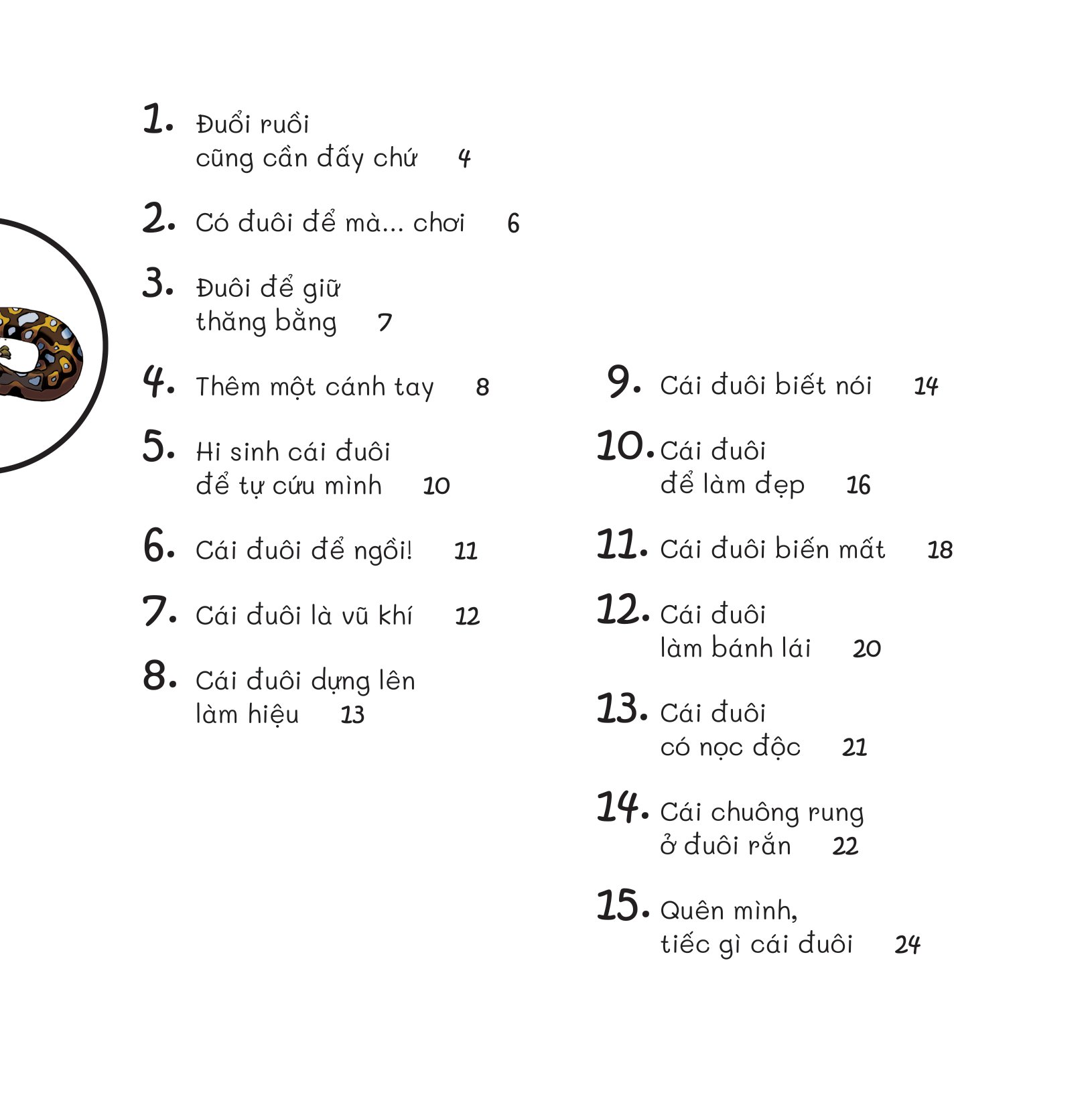 chuyện lạ loài vật - đuôi để làm gì?