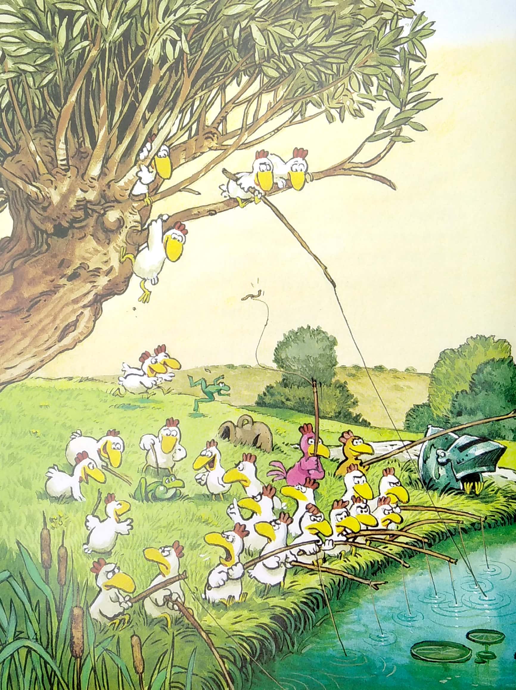 chuyện lộn xộn ở chuồng gà