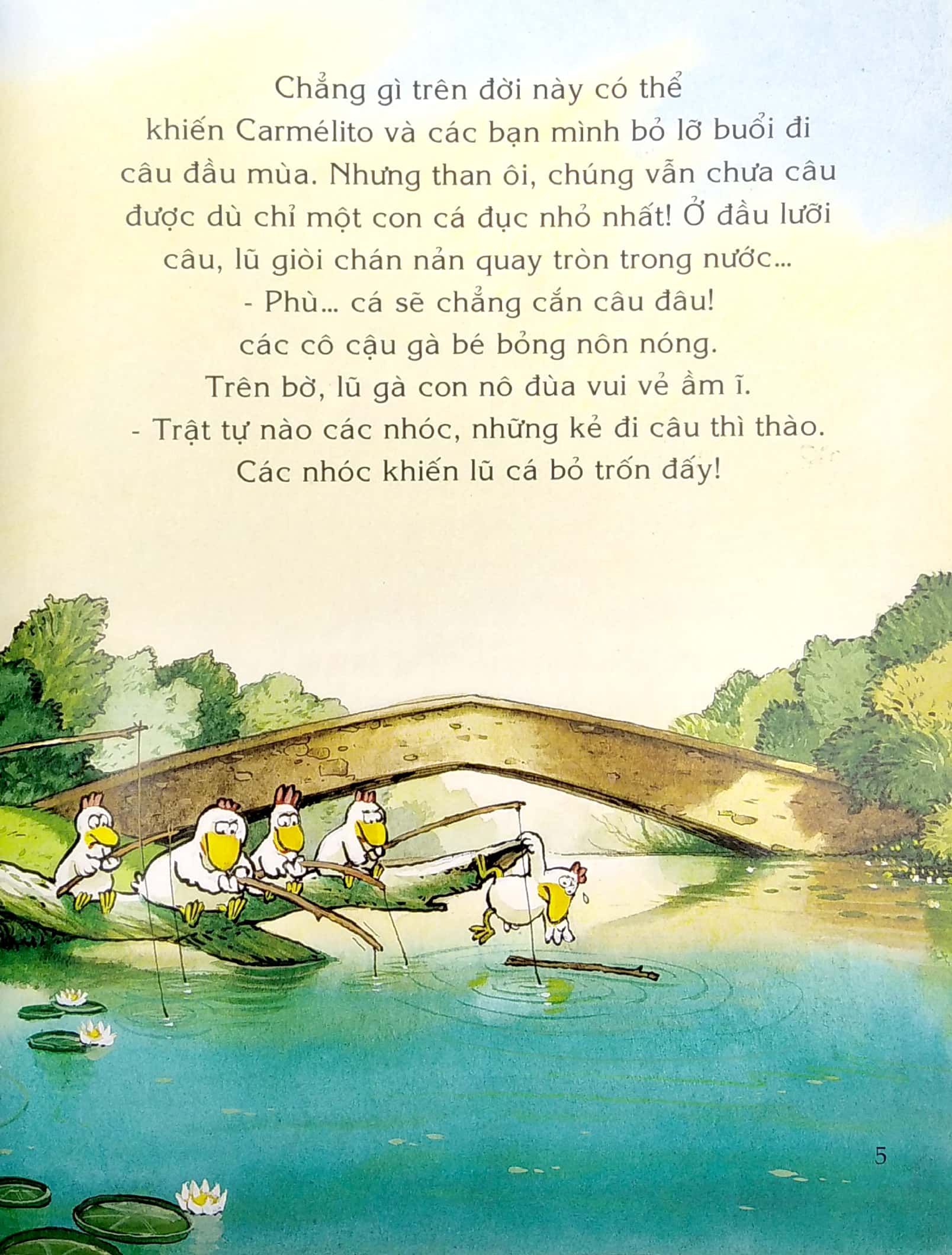 chuyện lộn xộn ở chuồng gà