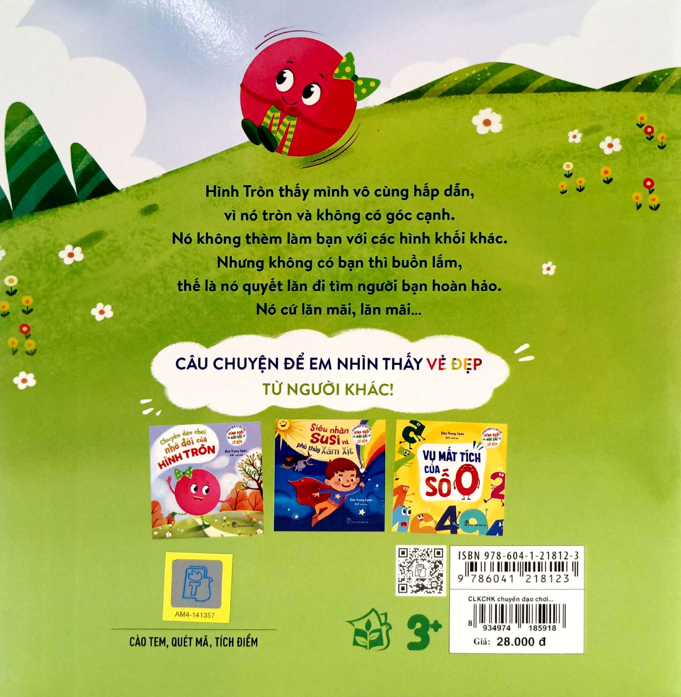 chuyện ly kỳ về hình khối, màu sắc, số đếm - chuyến dạo chơi nhớ đời của hình tròn