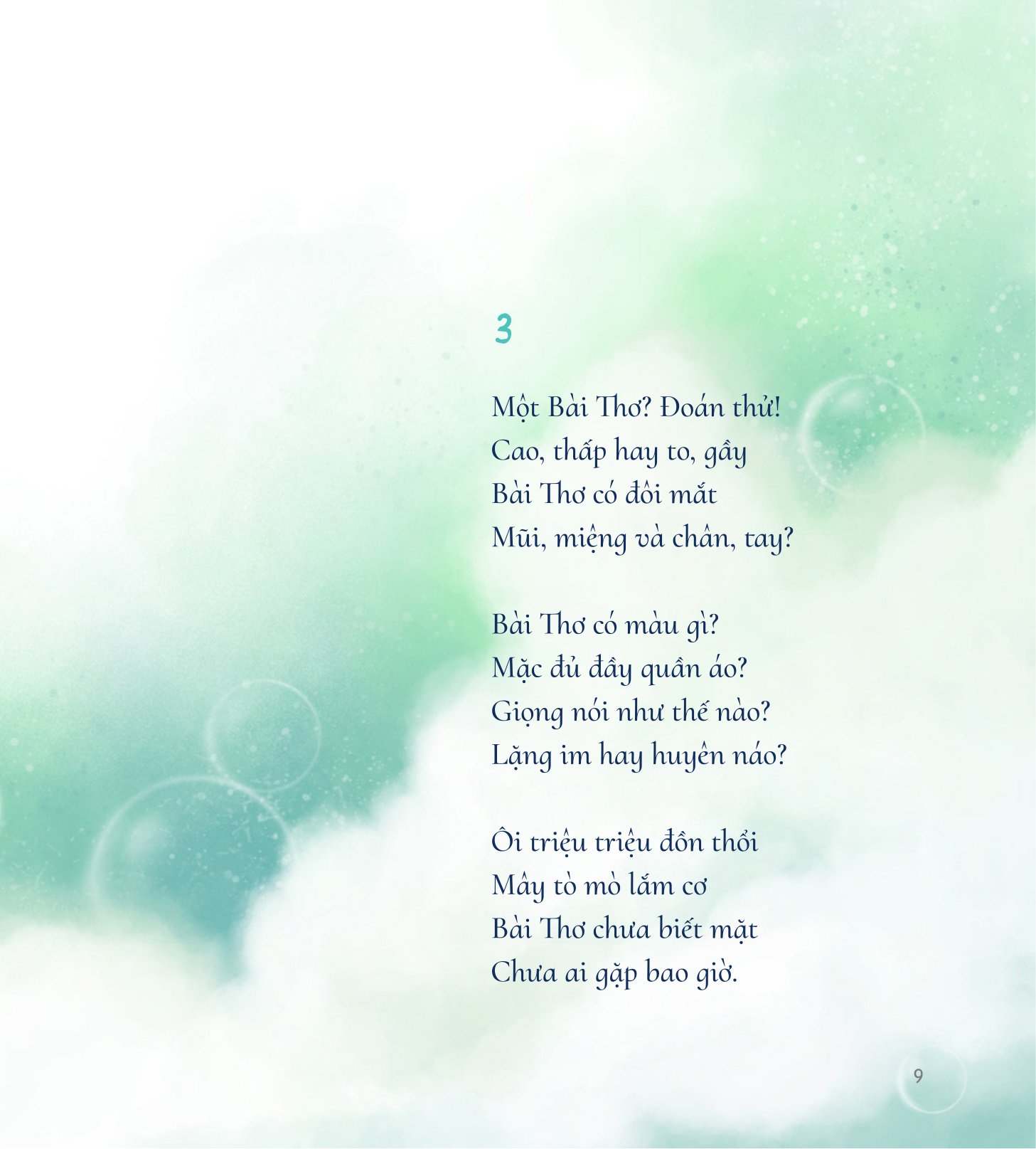 Chuyện Mây Nhỏ Đi Tìm Bài Thơ