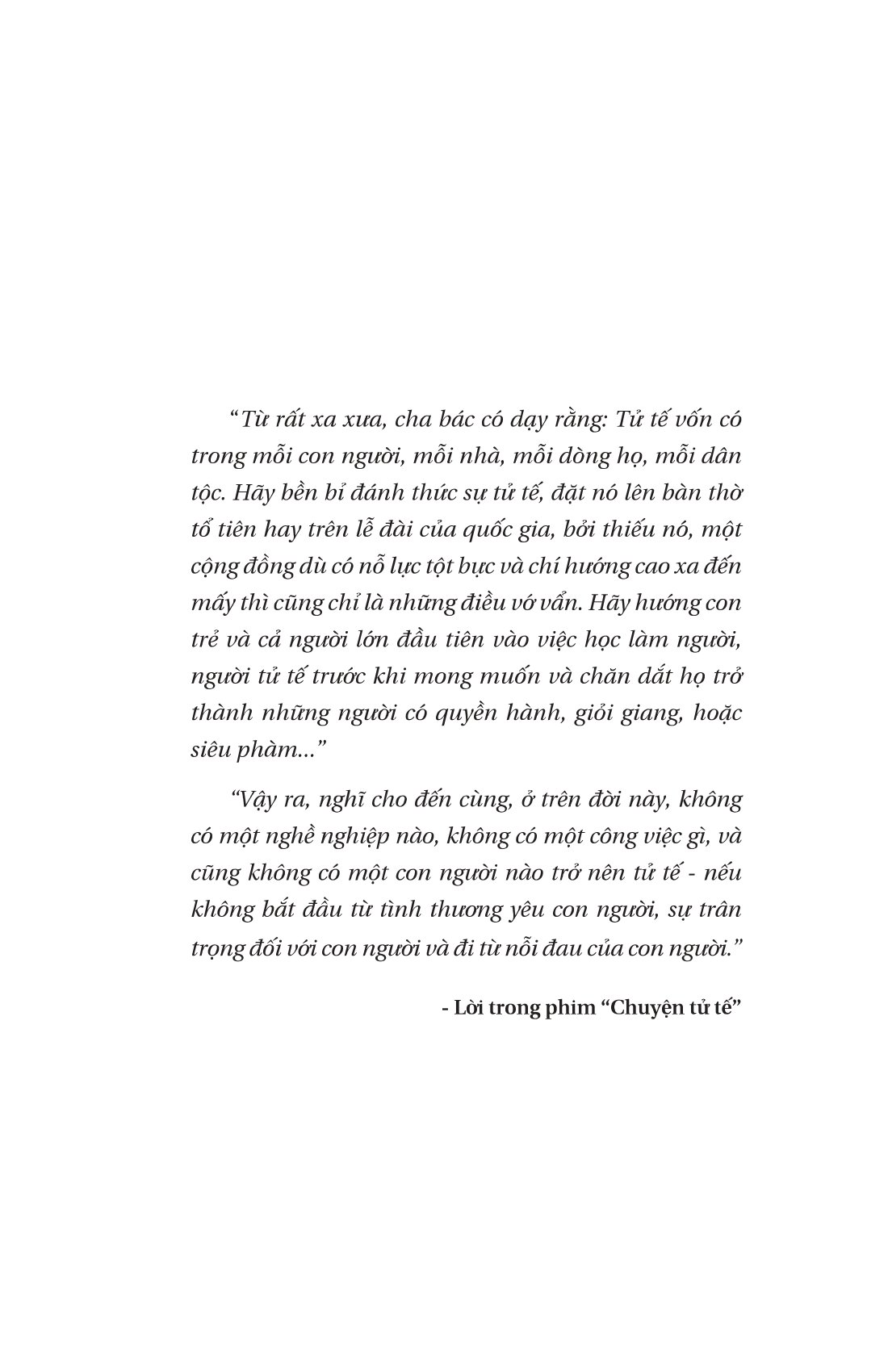 chuyện nghề của thủy