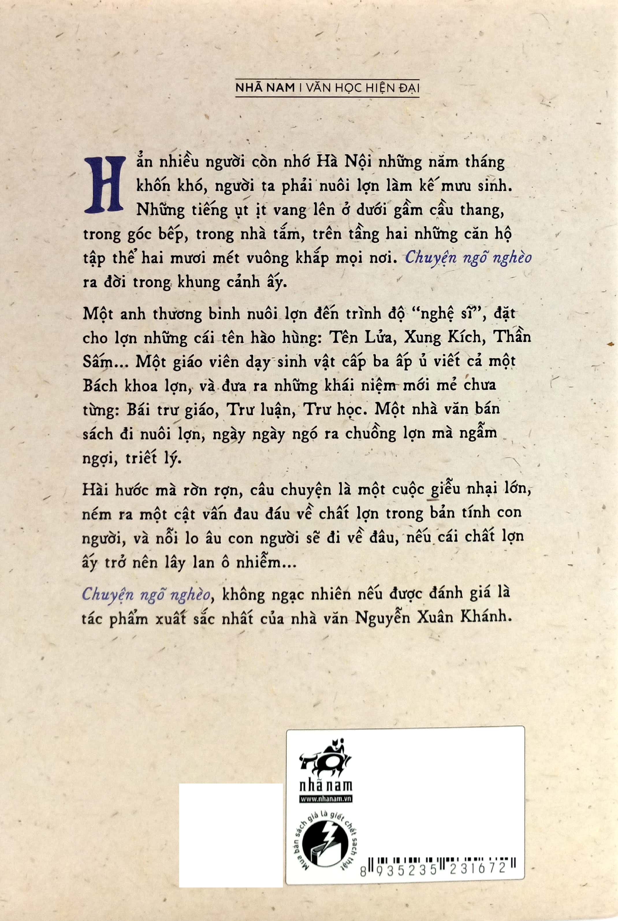 chuyện ngõ nghèo (tái bản 2021)