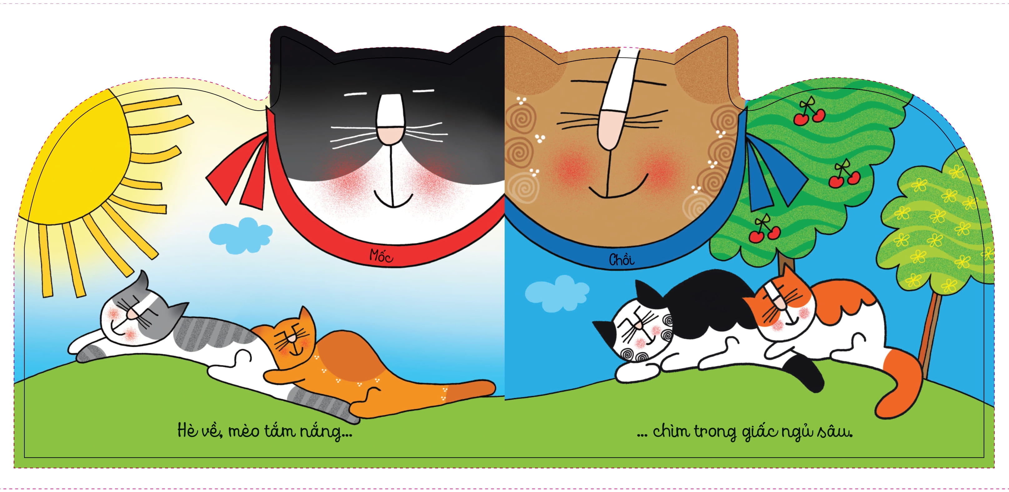 Chuyen Nha Meo - Bon Mua Ben Nhau - Bia Cung