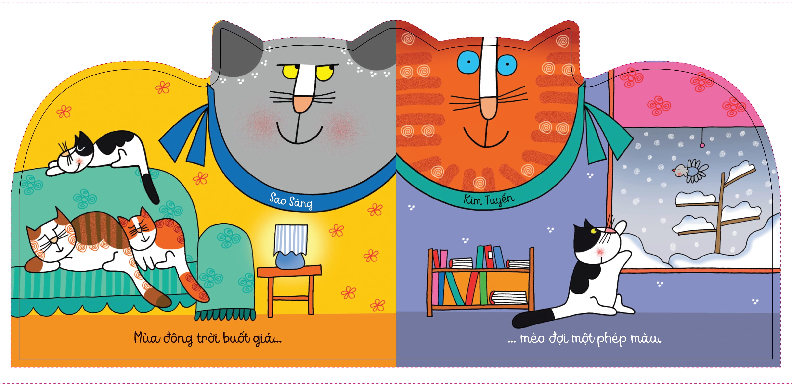 Chuyen Nha Meo - Bon Mua Ben Nhau - Bia Cung