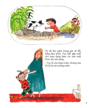 chuyện nhà okashiki - chiếc khăn ma thuật