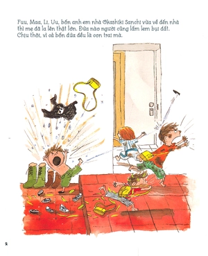 chuyện nhà okashiki - chiếc khăn ma thuật