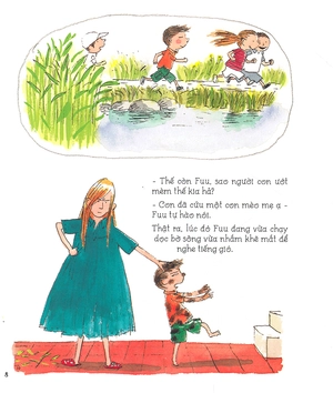 chuyện nhà okashiki - chiếc khăn ma thuật