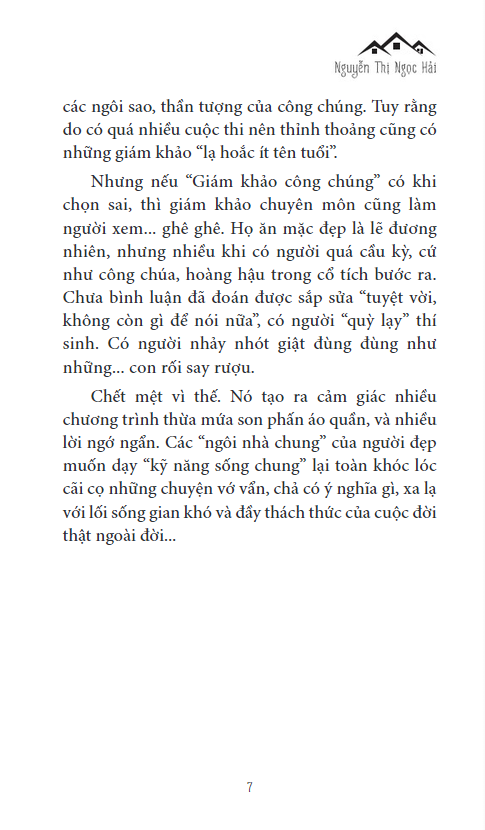 chuyện nhà tôi - bao giờ bước tới bờ vui?
