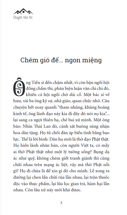 chuyện nhà tôi - bao giờ bước tới bờ vui?