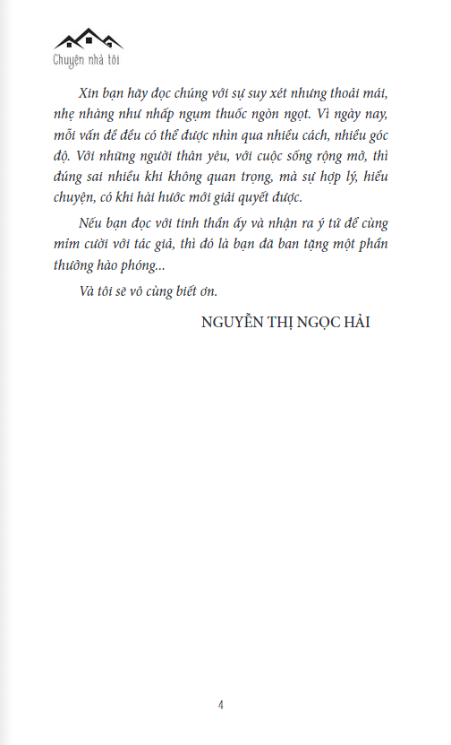 chuyện nhà tôi - bao giờ bước tới bờ vui?