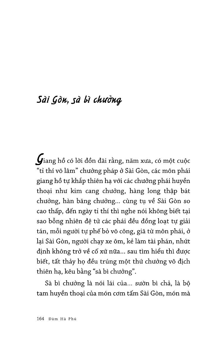 Chuyện Nhỏ Sài Gòn Bao Nhớ